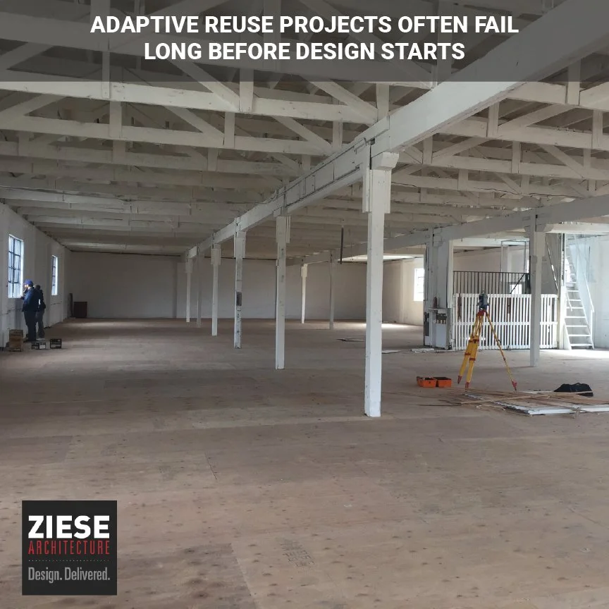 Adaptive Reuse Projects Often Fail Long Before Design Starts
