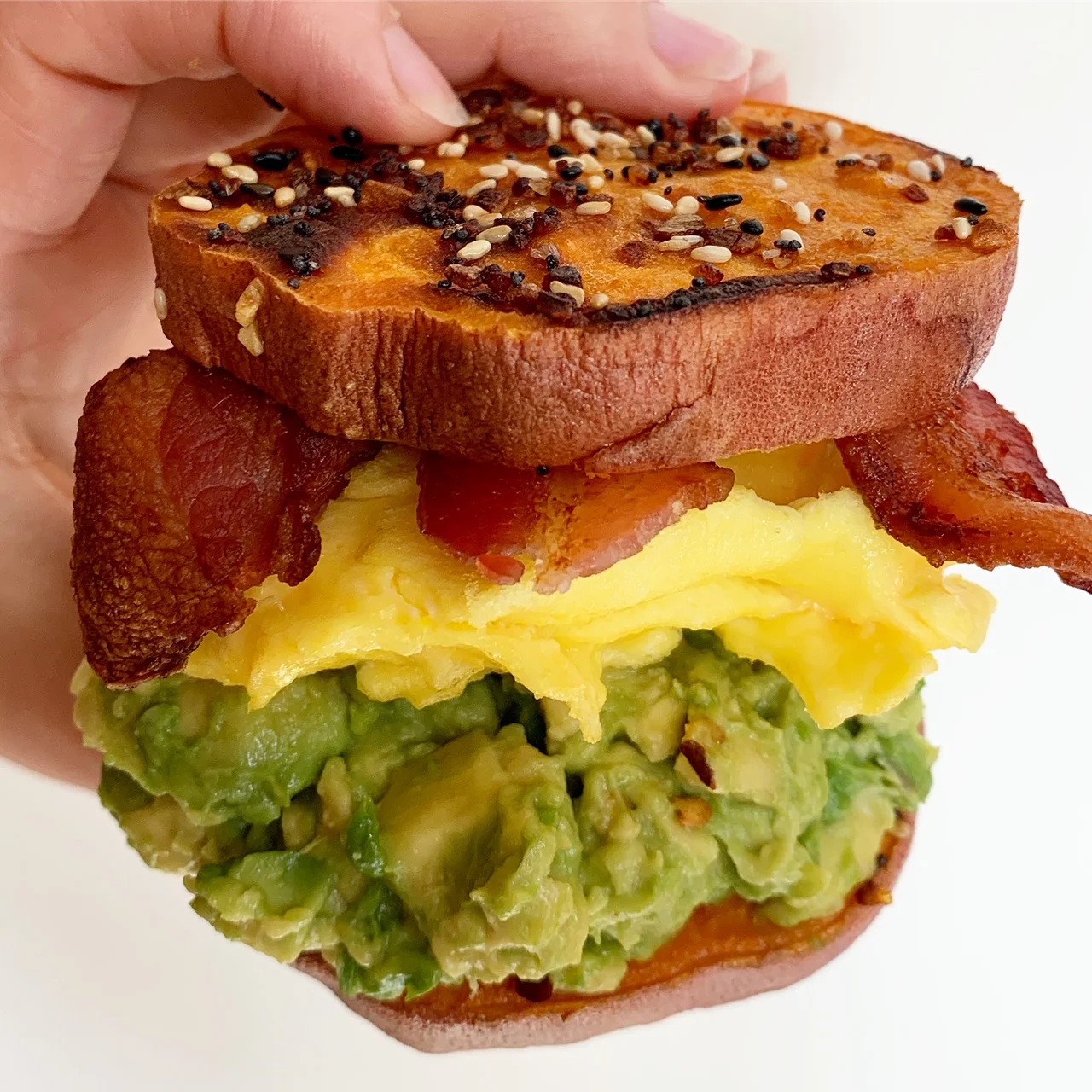 Sweet Potato Egg Sandwich