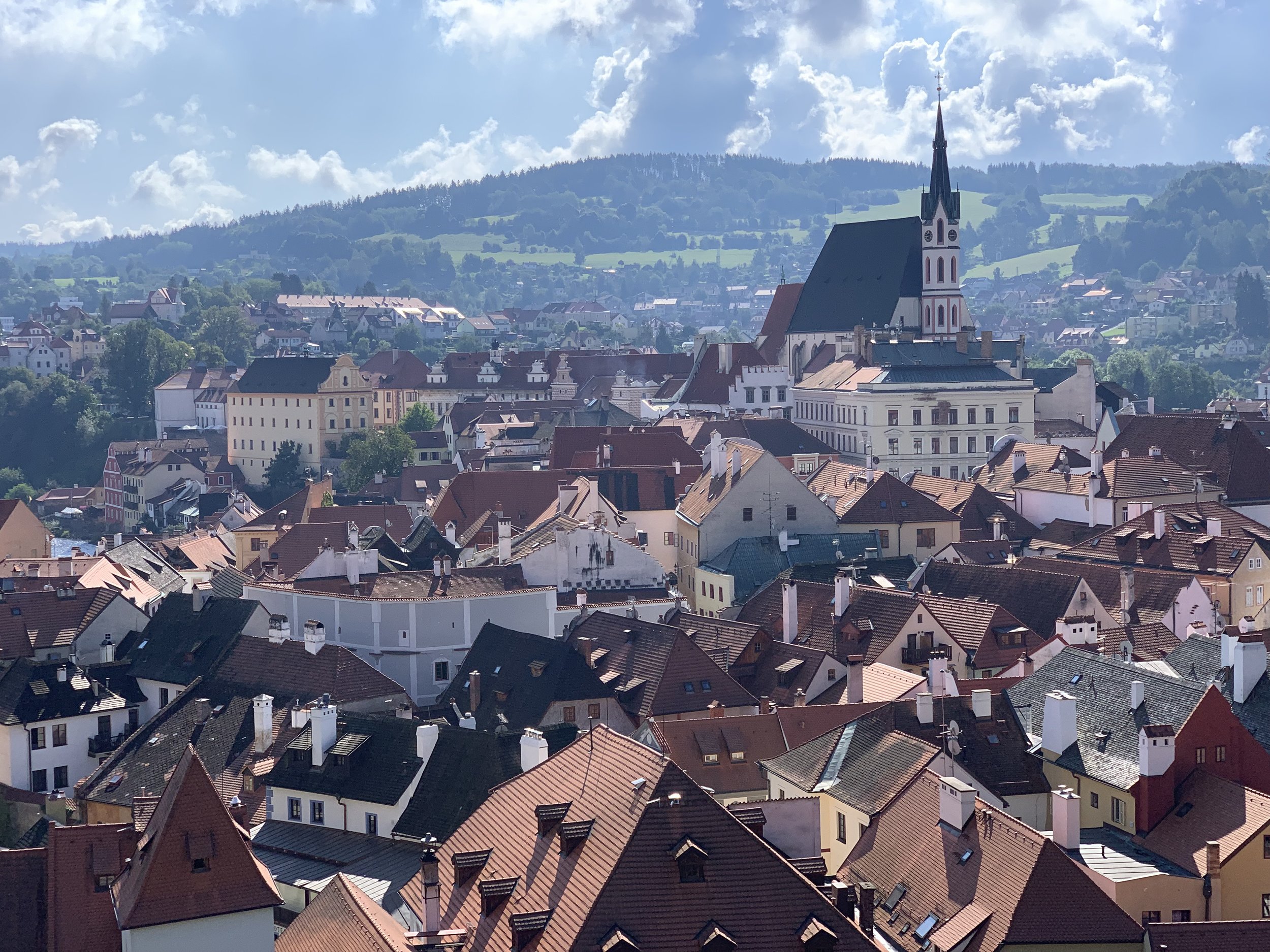 Beautiful views in Český Krumlov