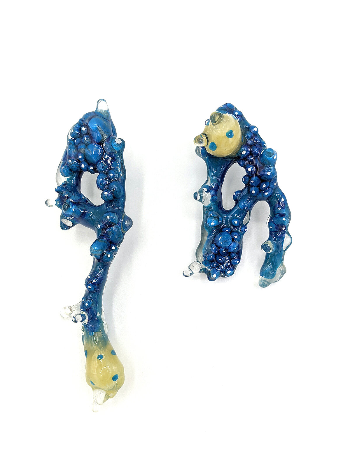 Earrings #1 . Sea Life Series - 2020