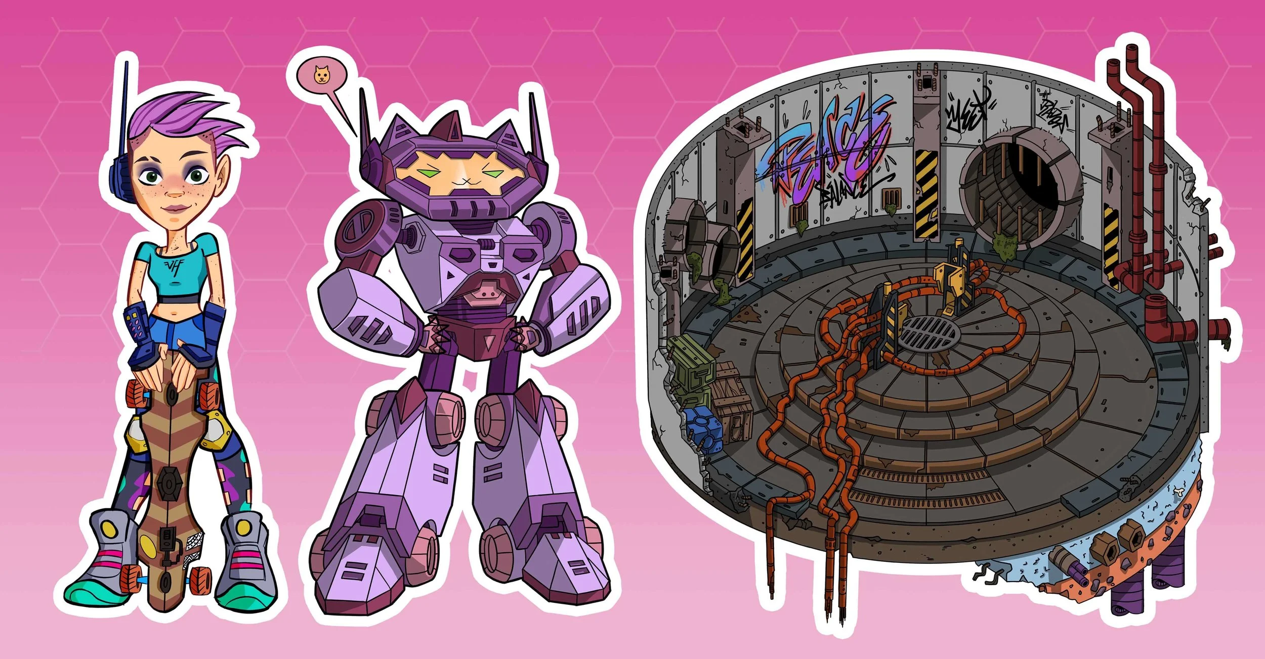 Sticker set / Katie Reade Adventures