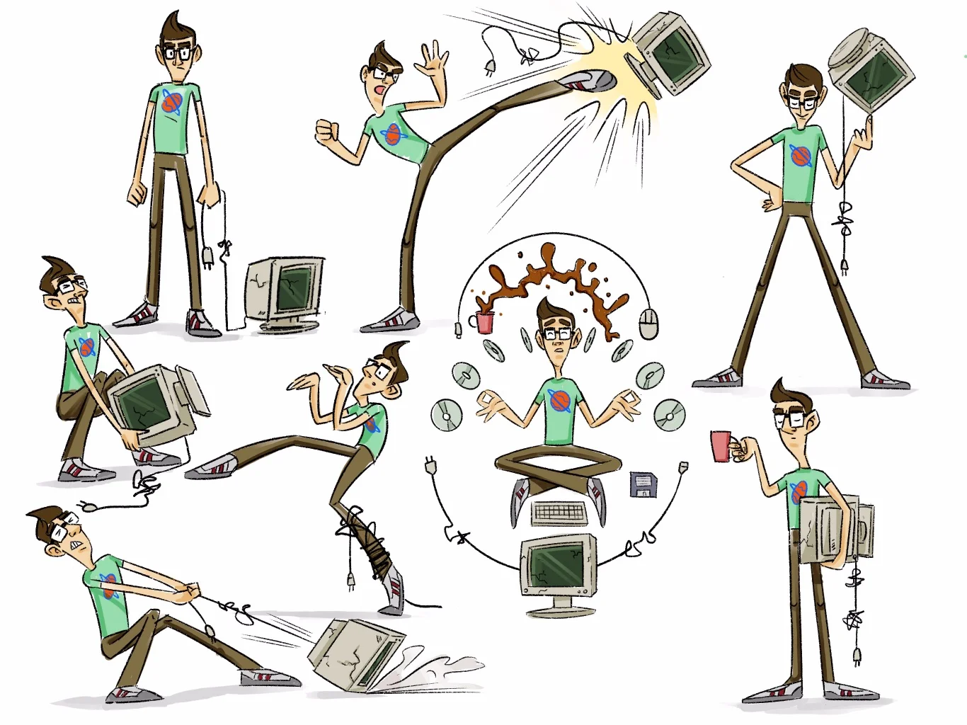 Character Poses / Office Jim