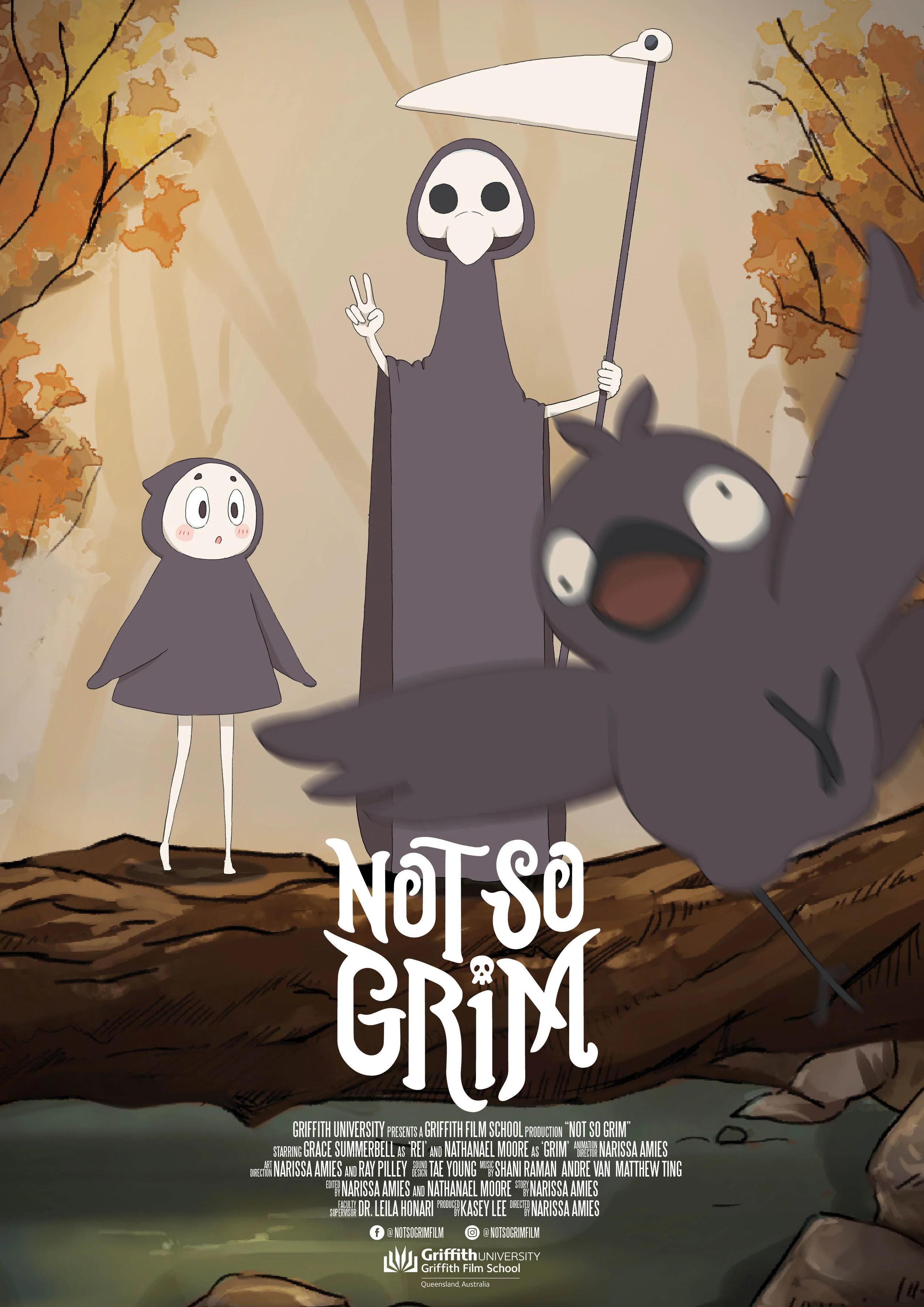 Film Poster Layout / Not So Grim (2019)