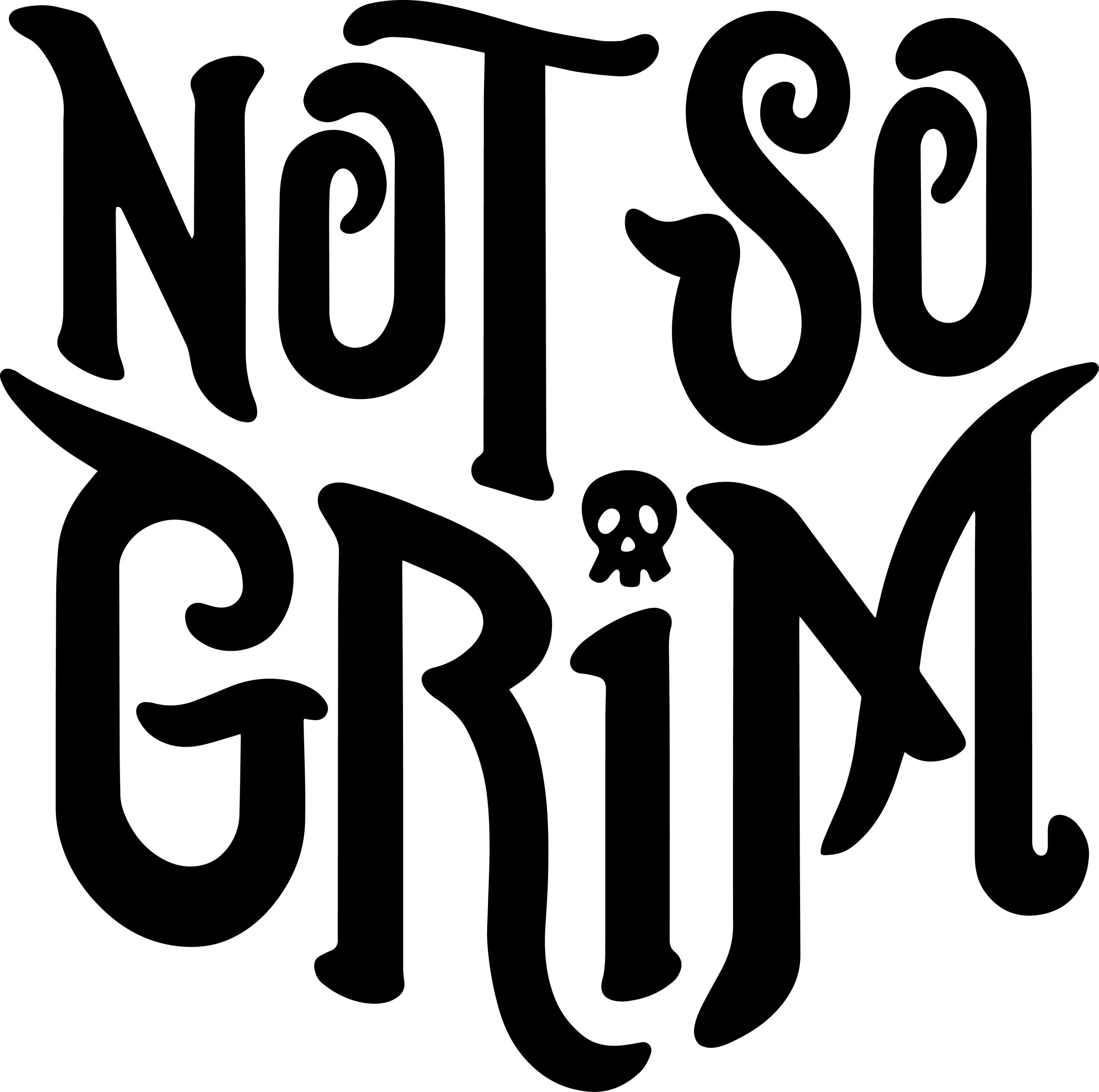Vector Film Logo Design / Not So Grim (2019)