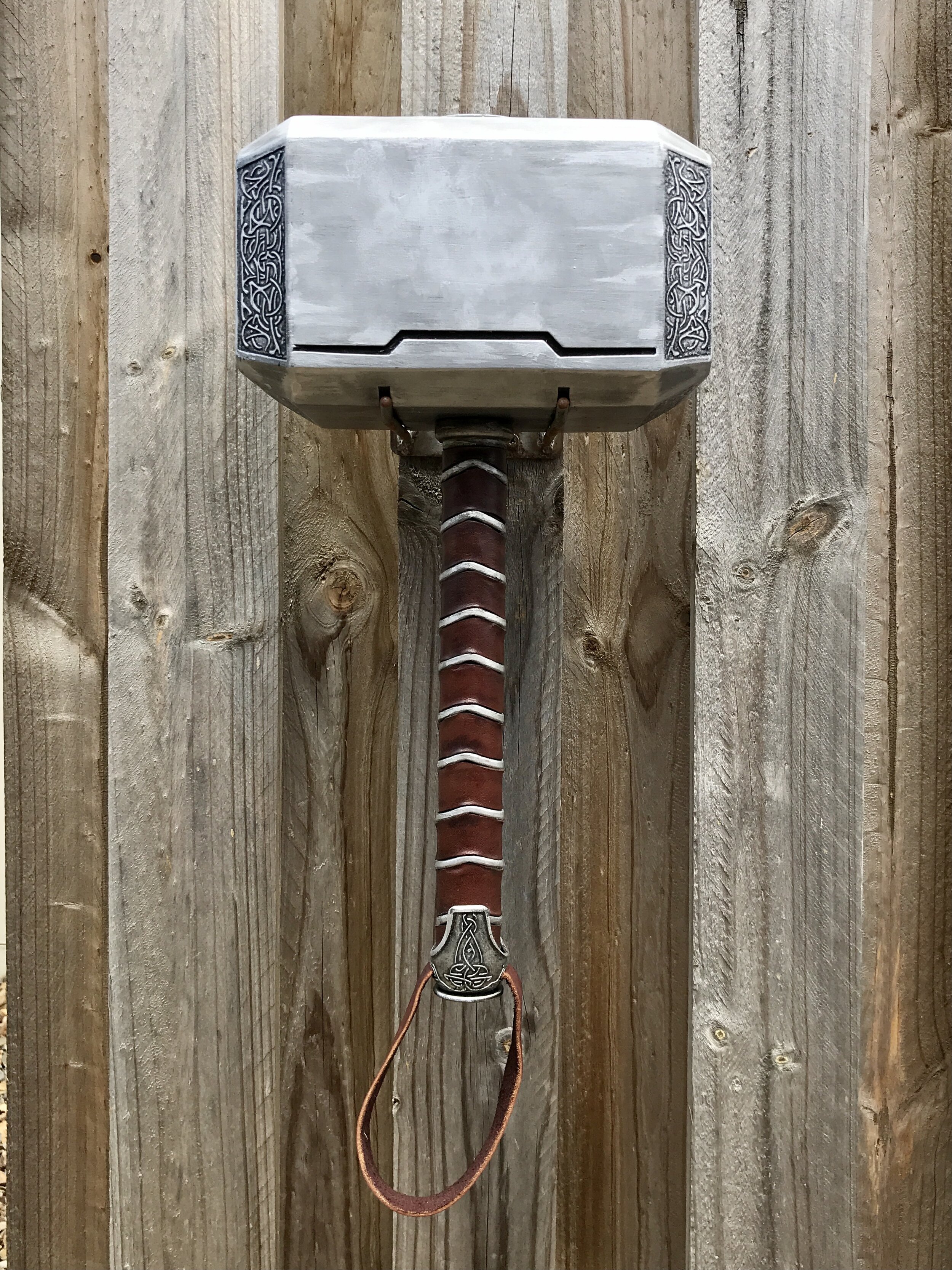 Marvel Thor Mjolnir replica - steel & leather
