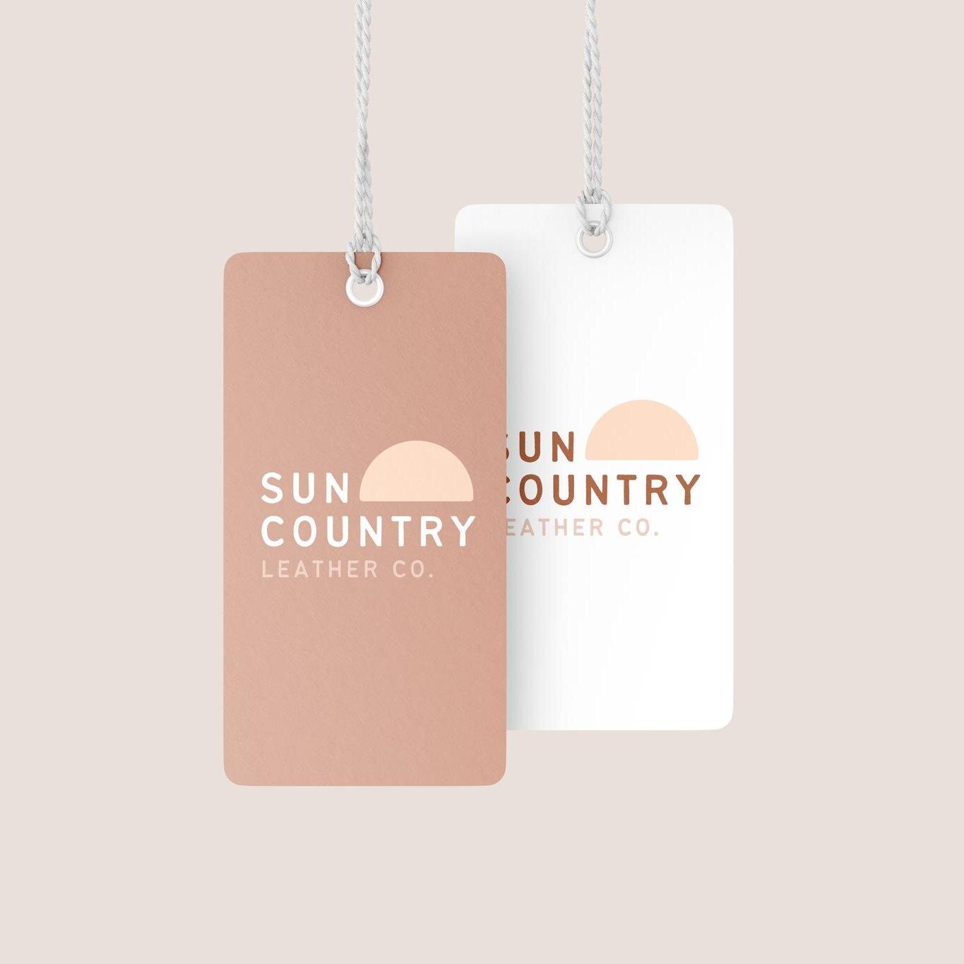 We love supporting Australian-made, small businesses! A rustic logo for @suncountryleather 

👉🏻 Website coming soon!