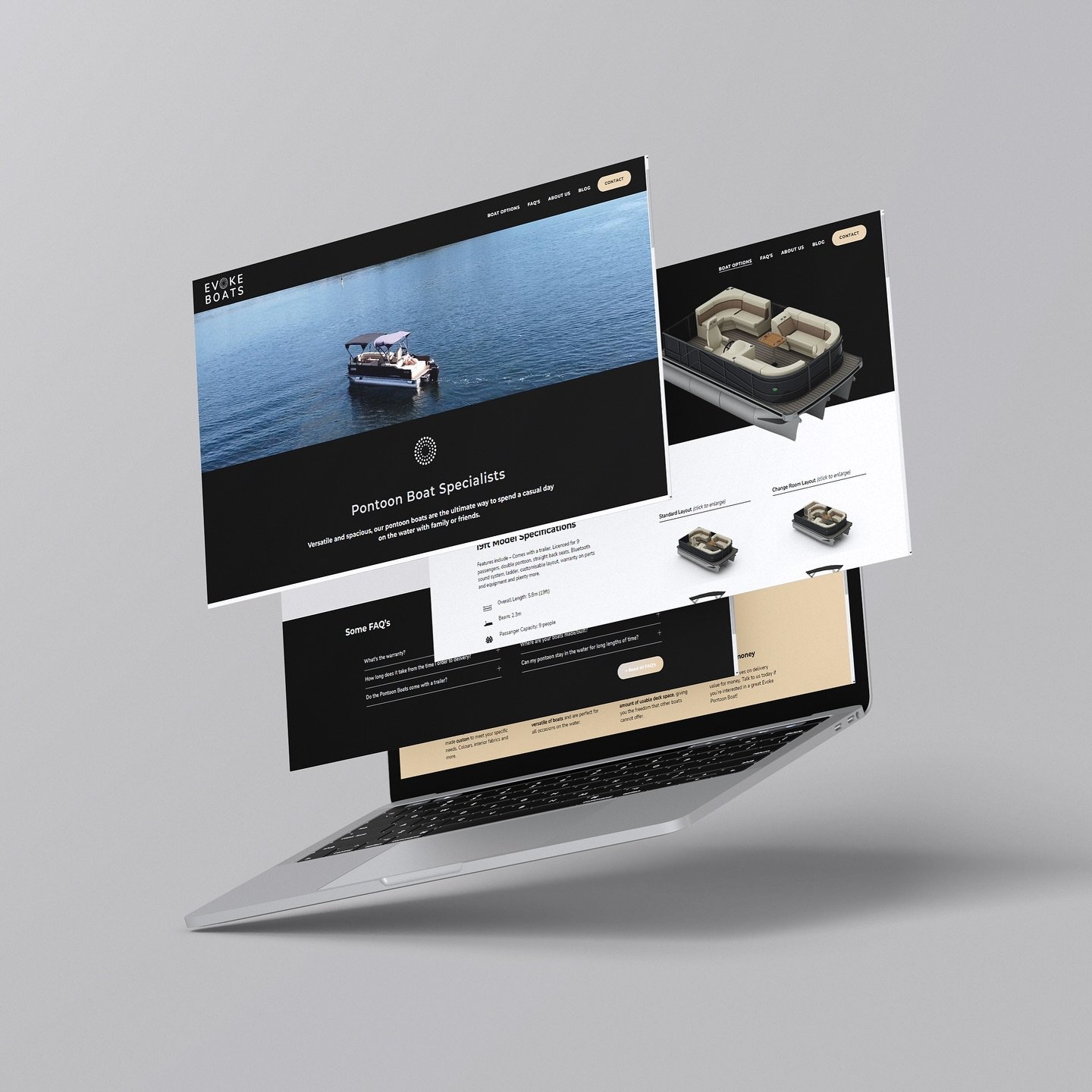 In the market for a boat? Check out @evokeboats // a family run business providing high quality and affordable pontoon boats.
They&rsquo;ll have you on the water as fast as you can say &lsquo;Hold my beer. I&rsquo;m going for a dip.&rsquo; Actually y
