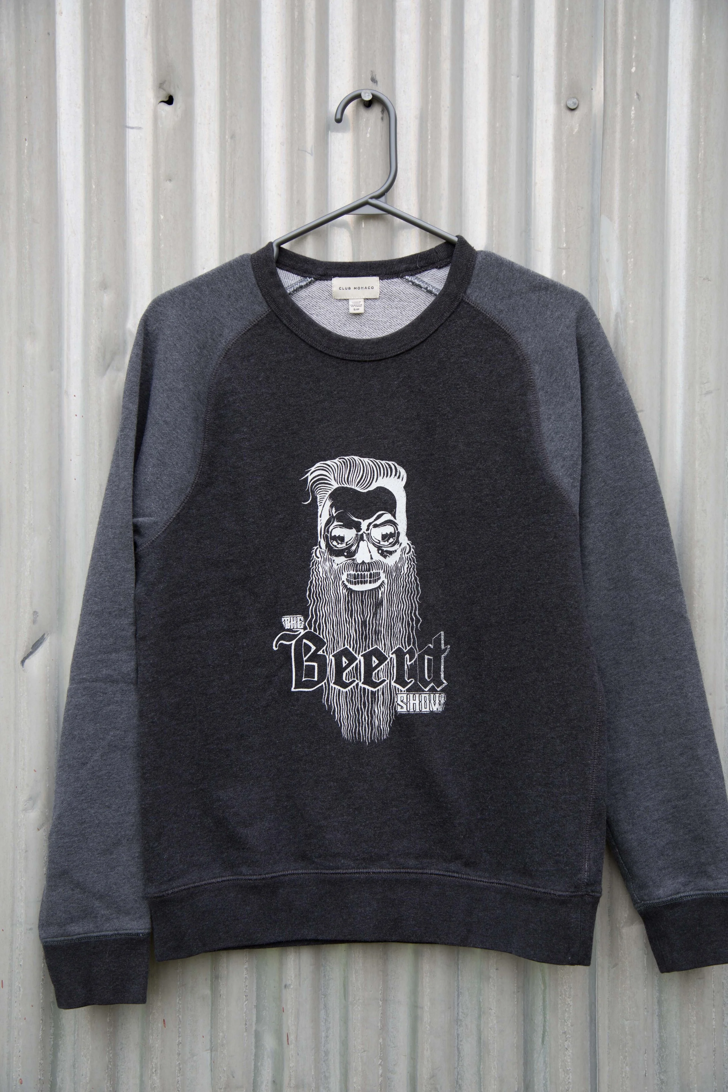S Charcoal and Grey Sweatshirt