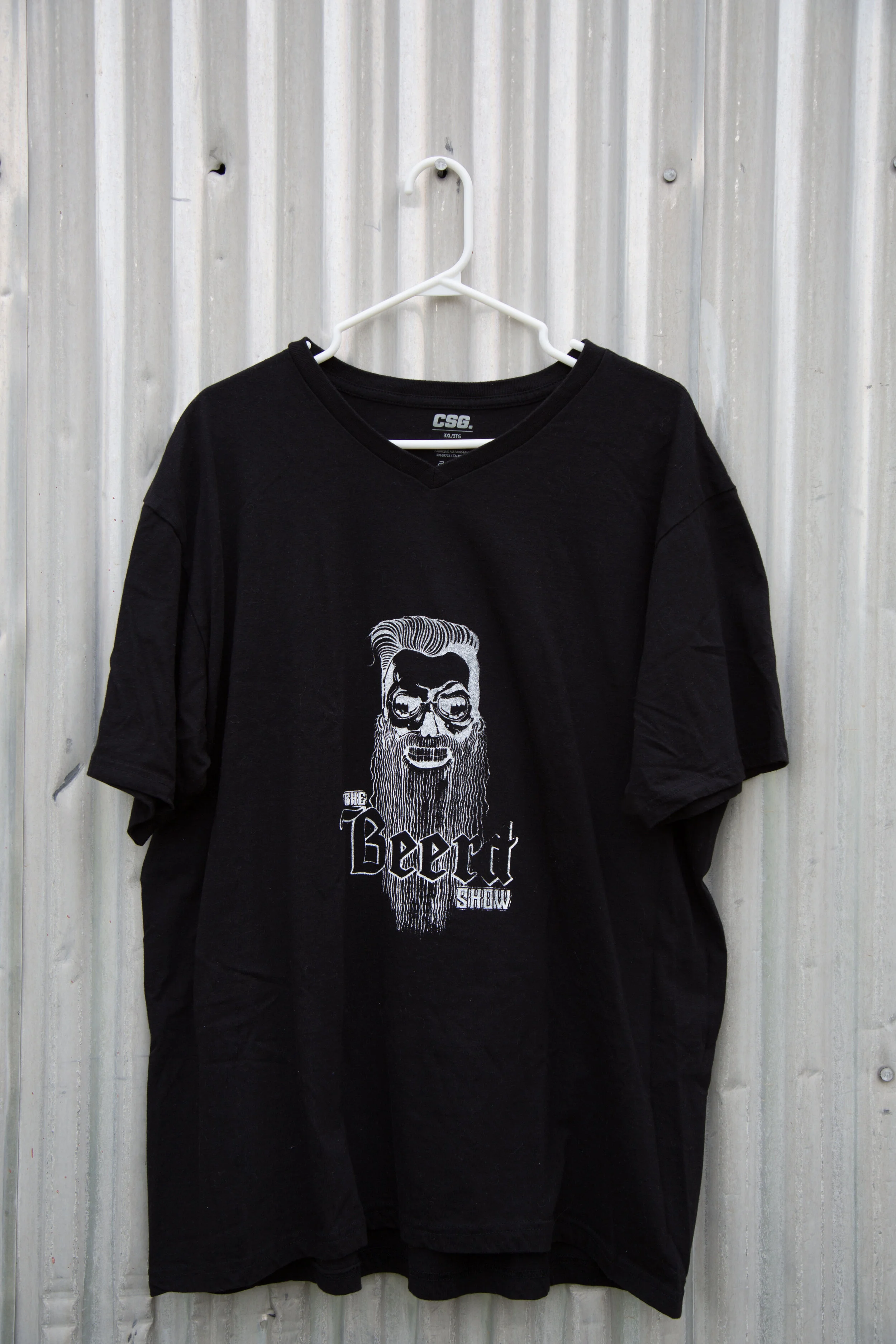 XXXL Black Crew Neck T Shirt