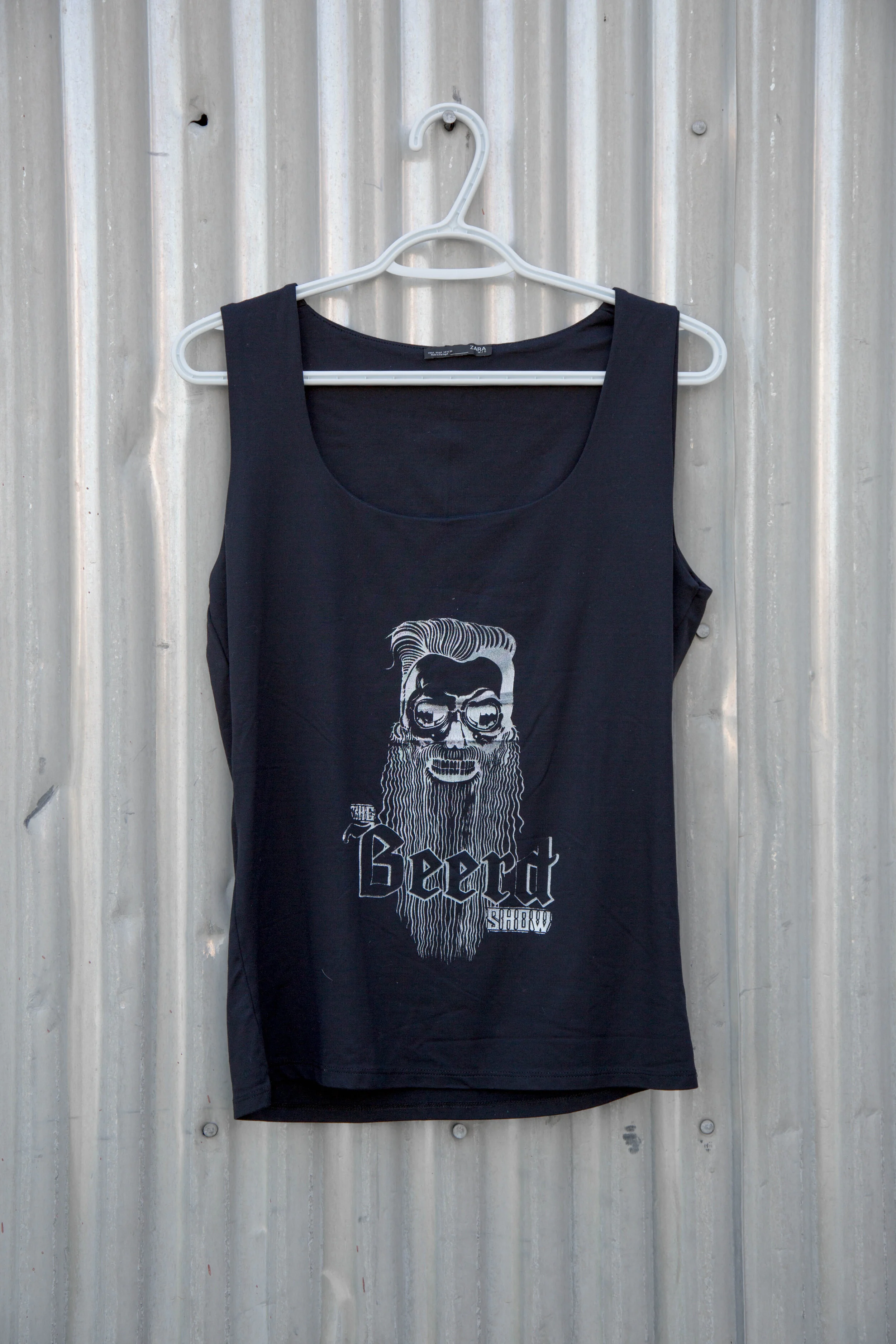 M/L Black Scoop Neck Tank