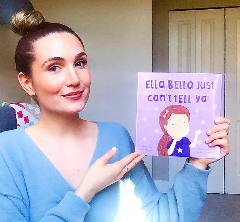 "Ella Bella Just Can't Tell Ya!" by Hallie Sherman 