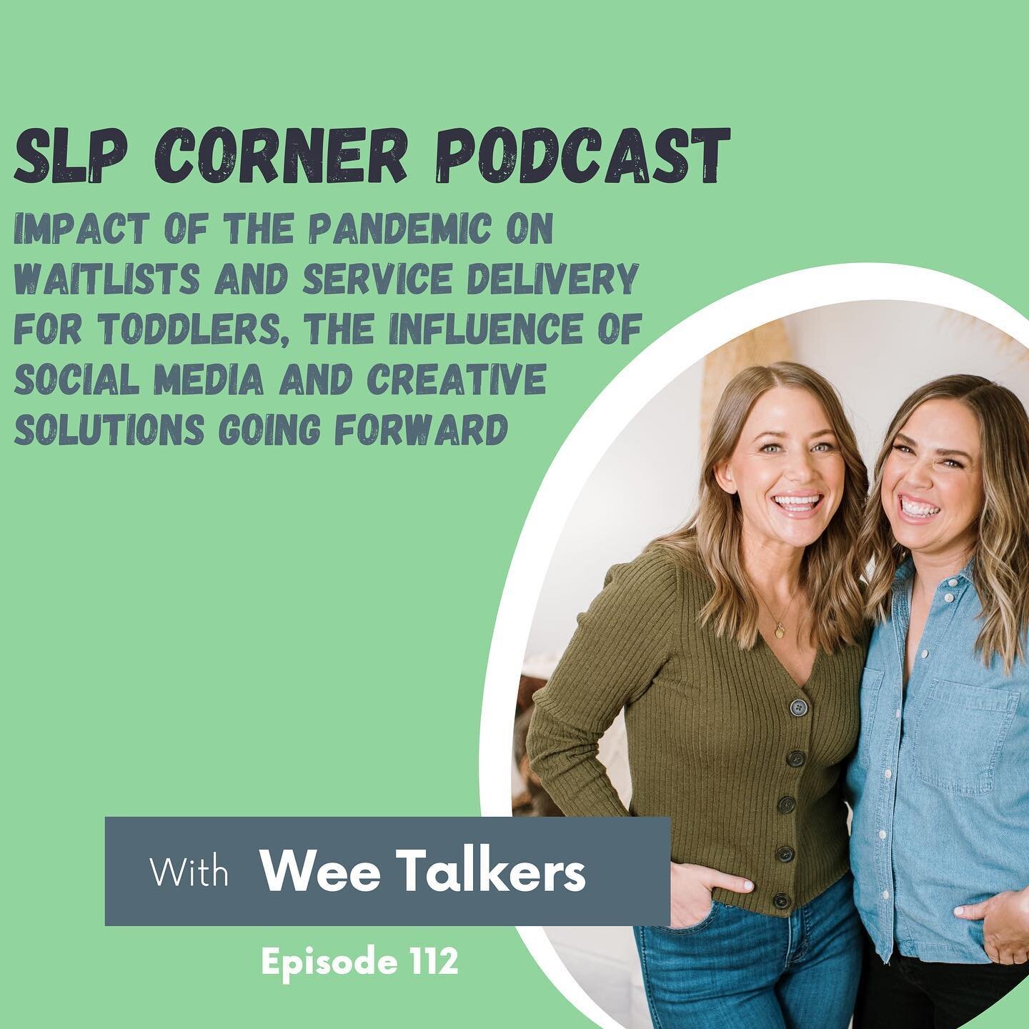 Carly &amp; Katie from @weetalkers are on the podcast this week! &thinsp;
&thinsp;
So excited to have them on. Loved chatting with them.🤎&thinsp;
&thinsp;
We are talking all about the impacts of the pandemic and solutions moving forward. &thinsp;
&t