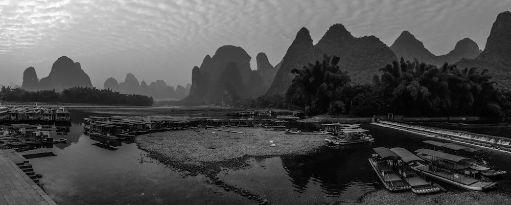 Black and White Panoramas Around the World