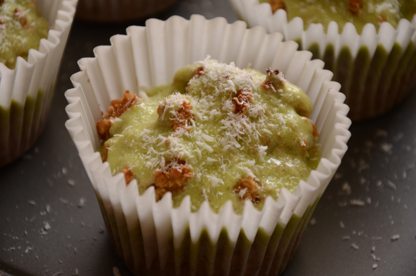 Key Lime Colada Cupcakes