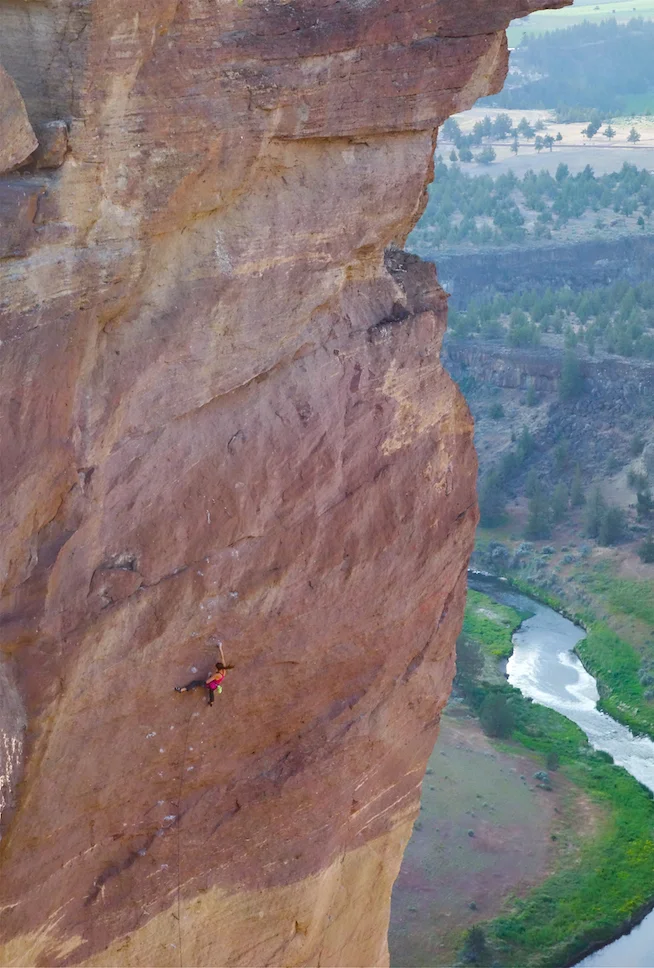 Just Do It (5.14c). Photo by Sierra Schneider