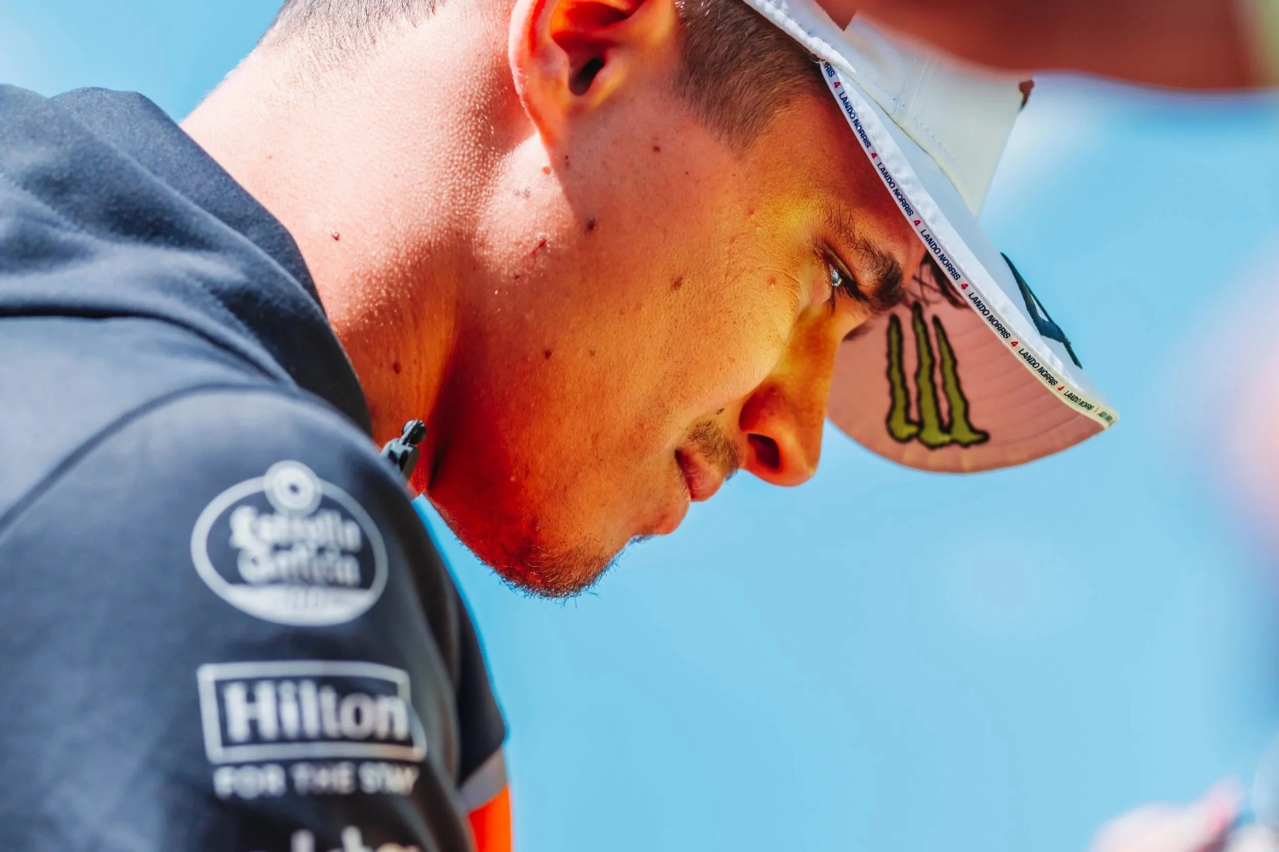 Lando Norris Monster launch