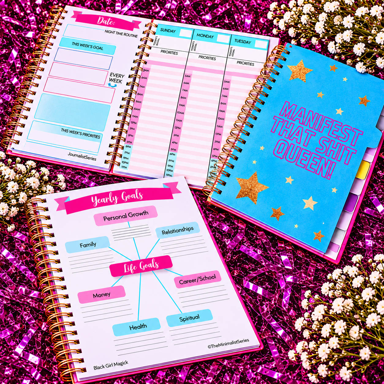 Dateless Yearly Planner