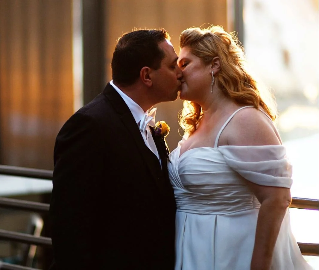 Kiss at the Reception.JPG