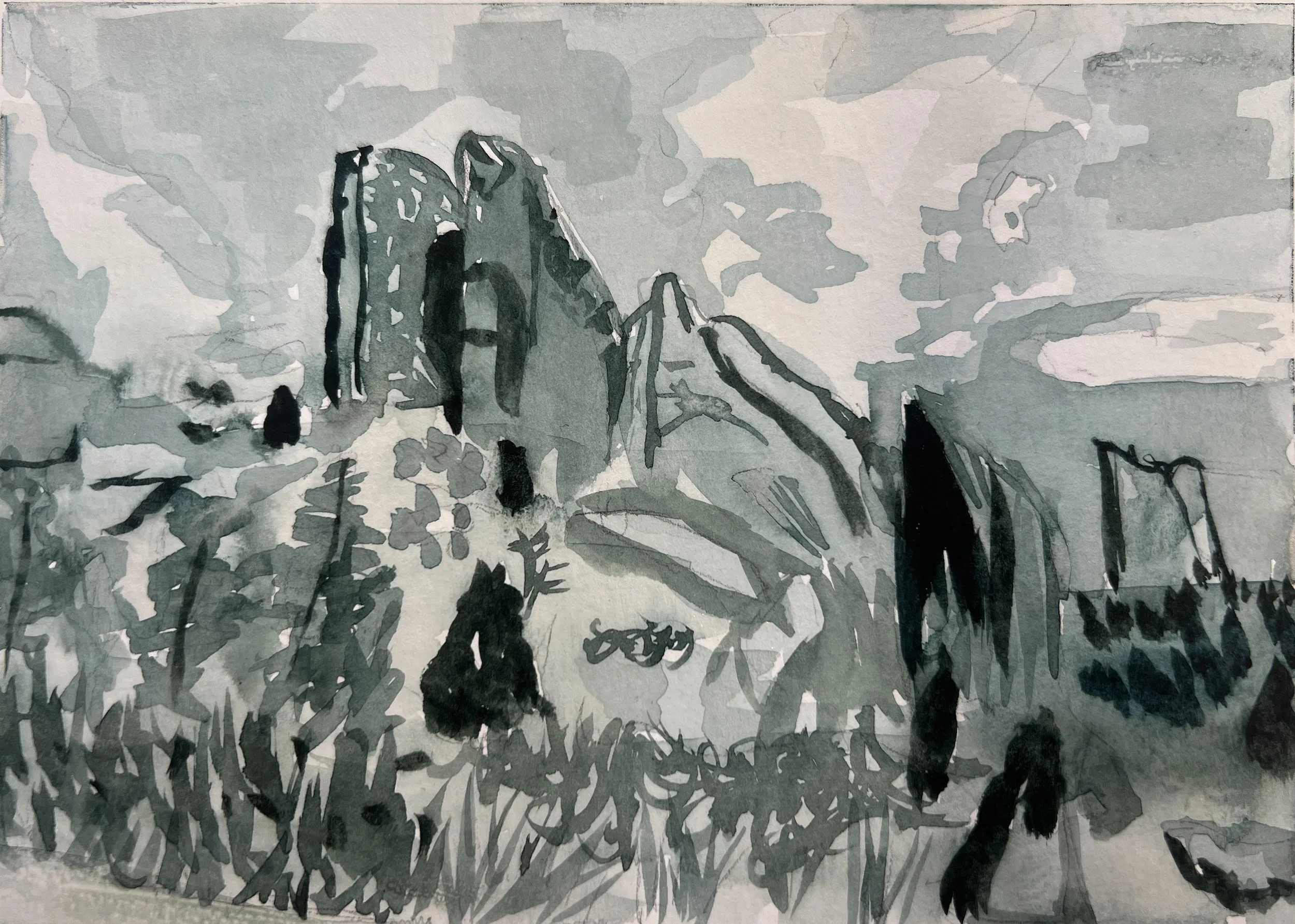 Garden of the Gods Value Study
