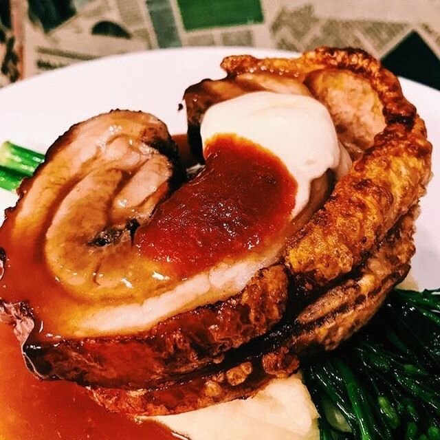 This little piggy flew out of our kitchen last night for our first busy Friday night service, but don&rsquo;t worry, Daz has already rolled another and it will be ready for 5pm! 
We are open tonight for dine in, restaurant pick up and home delivery f
