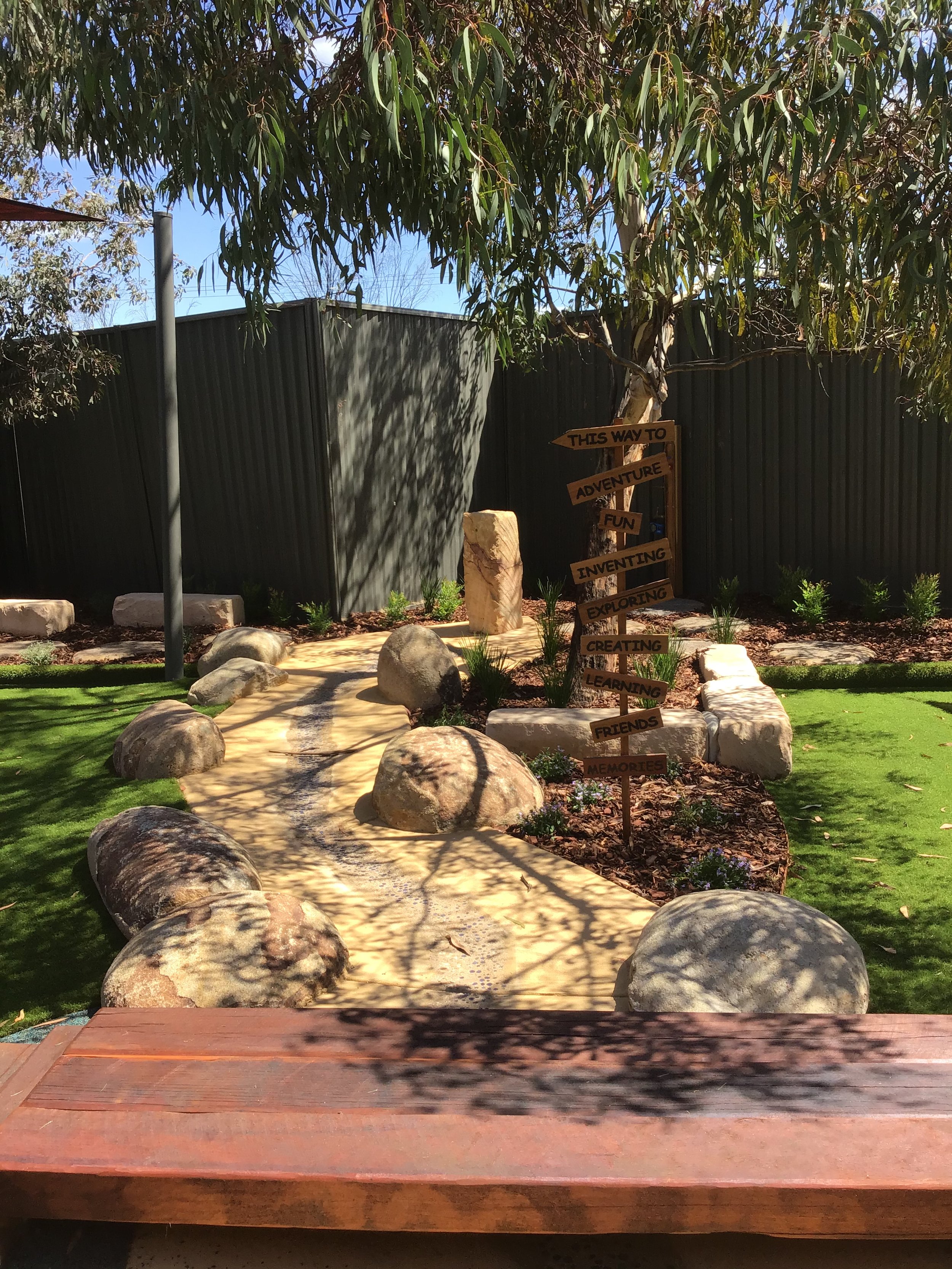 Creek Bed with Plants-Rocks and Water Feed #2.jpg