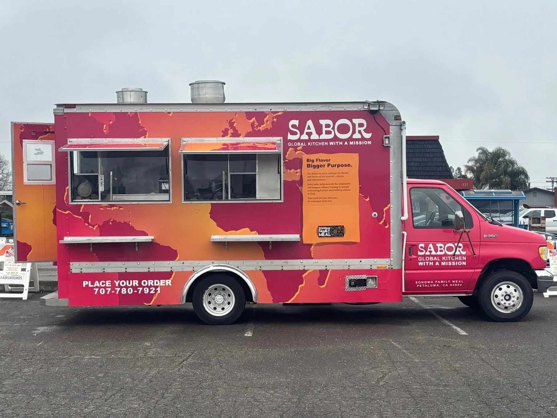 Lunch at Petaluma Fairgrounds