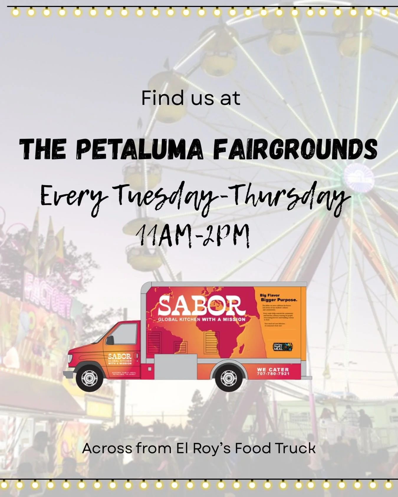 We&rsquo;re open tomorrow! Come check out our globally inspired menu! 🌎❤️🩷🧡🌎