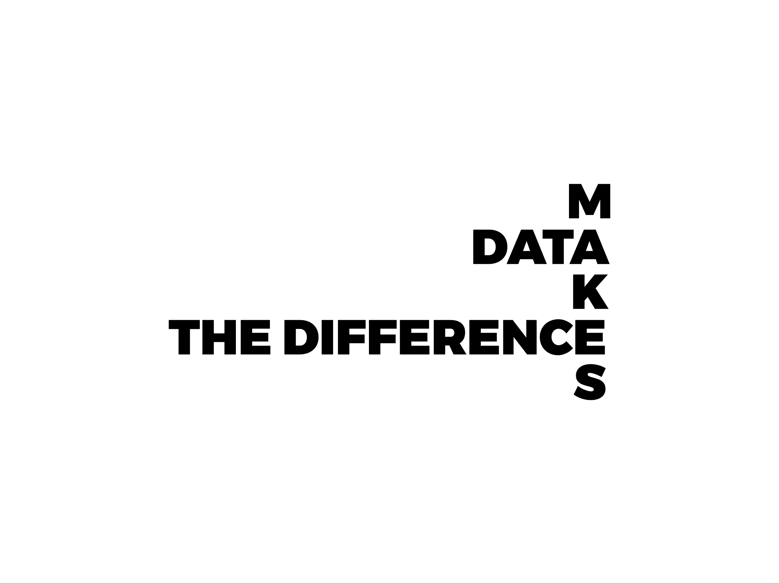 Data Makes the Difference, event 