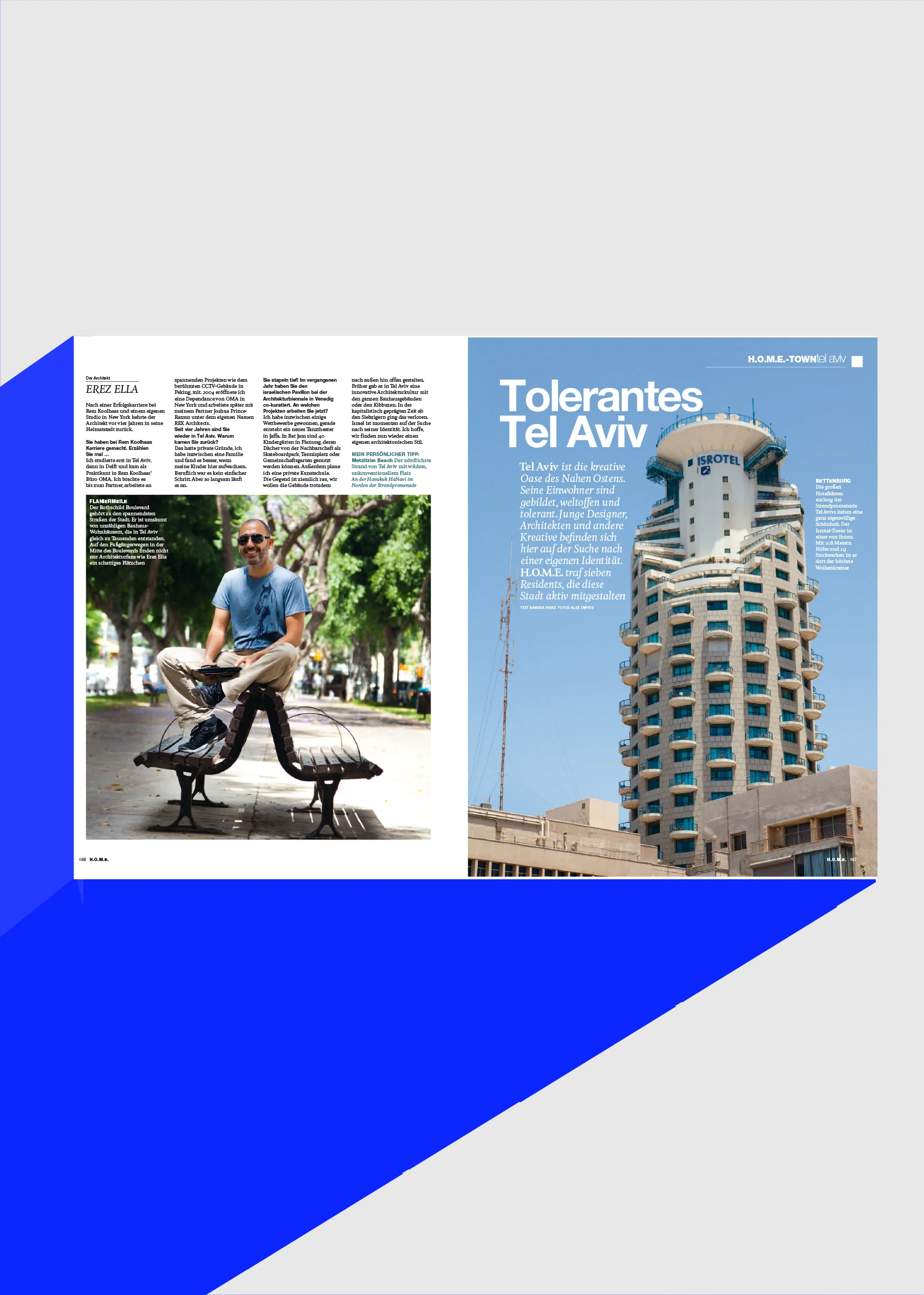 HOME Mag (DE) on creative architects in Tel Aviv