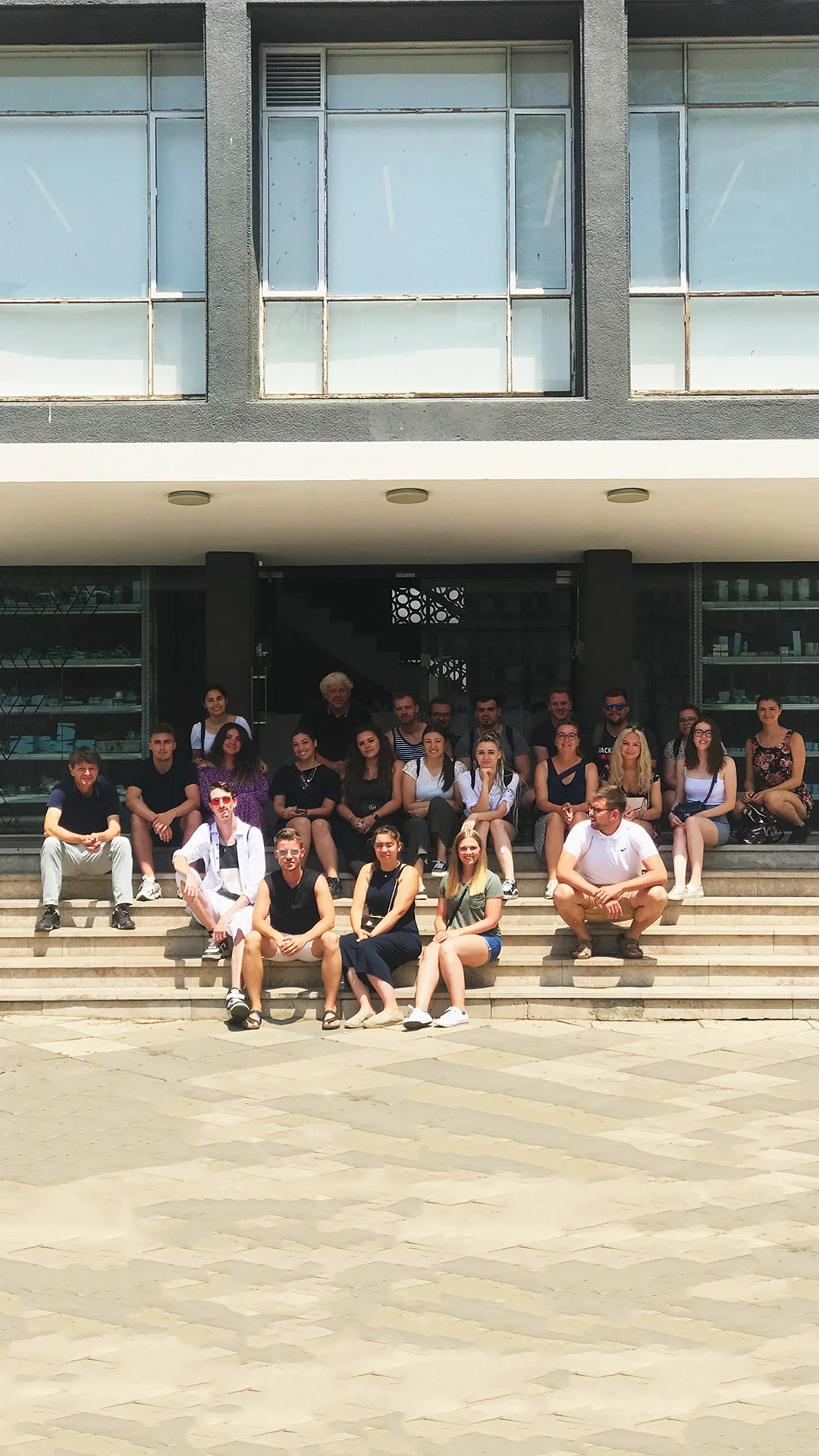 Creative encounter: Students from the Bochum University of Applied Sciences in  Germany visit at HQ Architects in Tel Aviv 