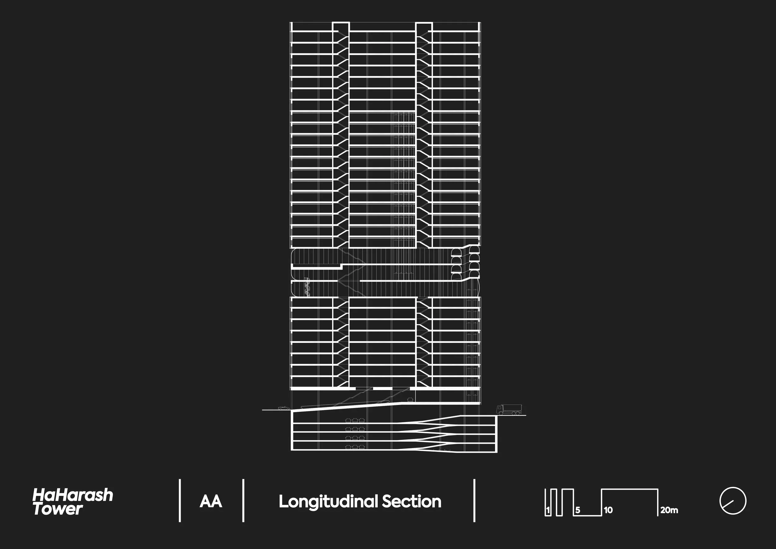 A1716 HaHarash Drawings 07 Long Section.jpg