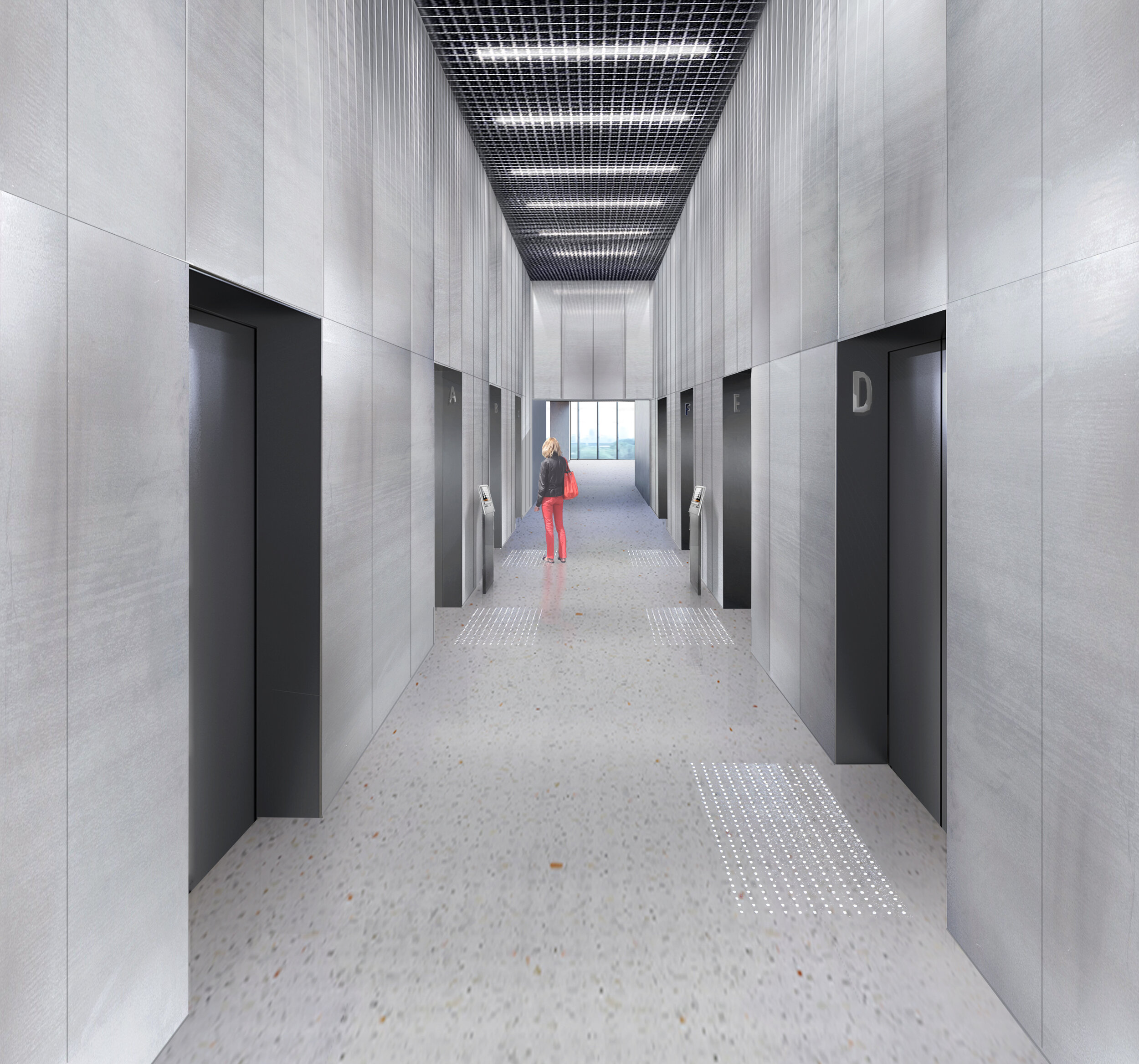 Sky Lobby Elevators_aluminum walls_terrazzo SET 01.jpg