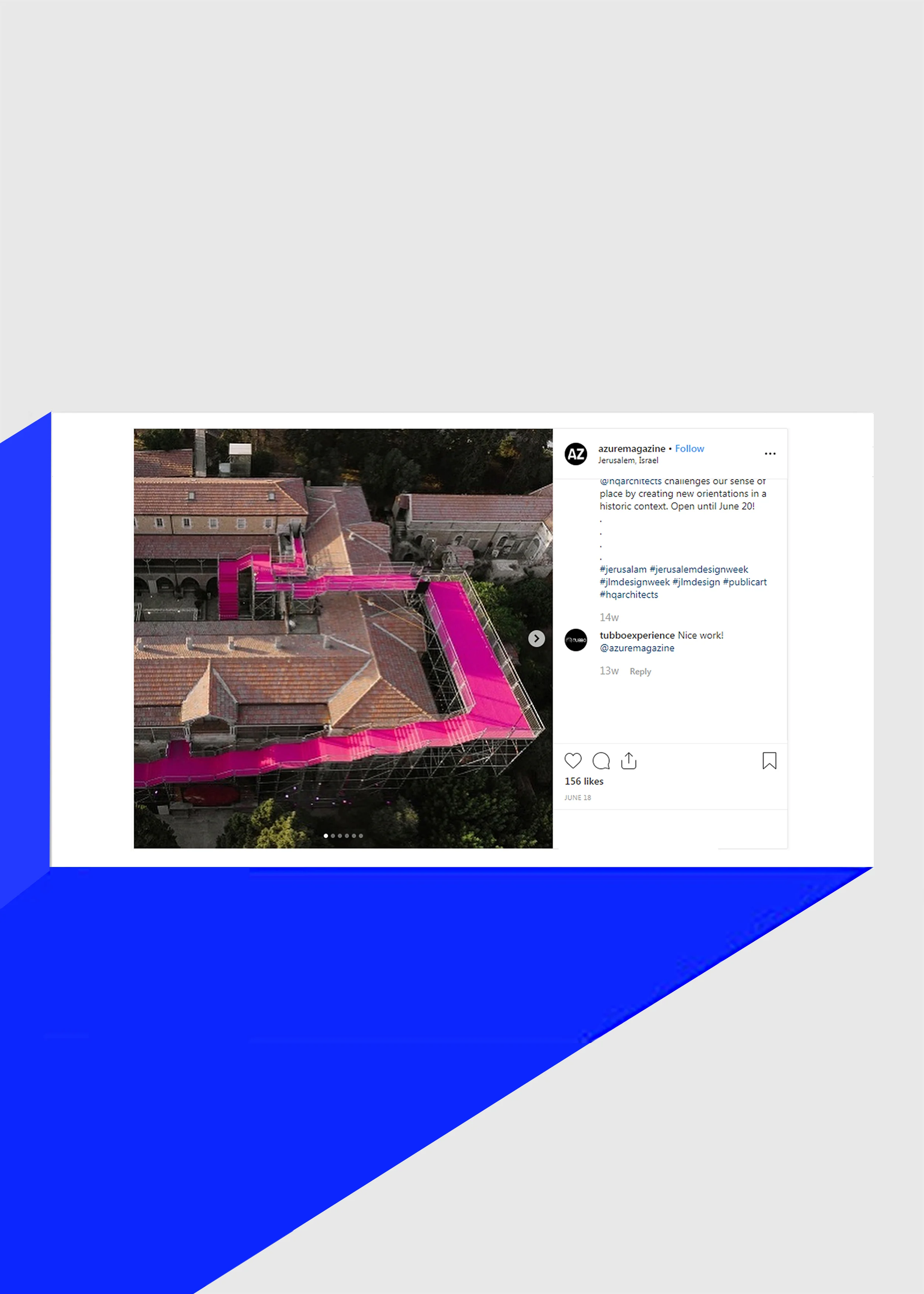 90 Degrees featured in Azure Magazine (Canada) 