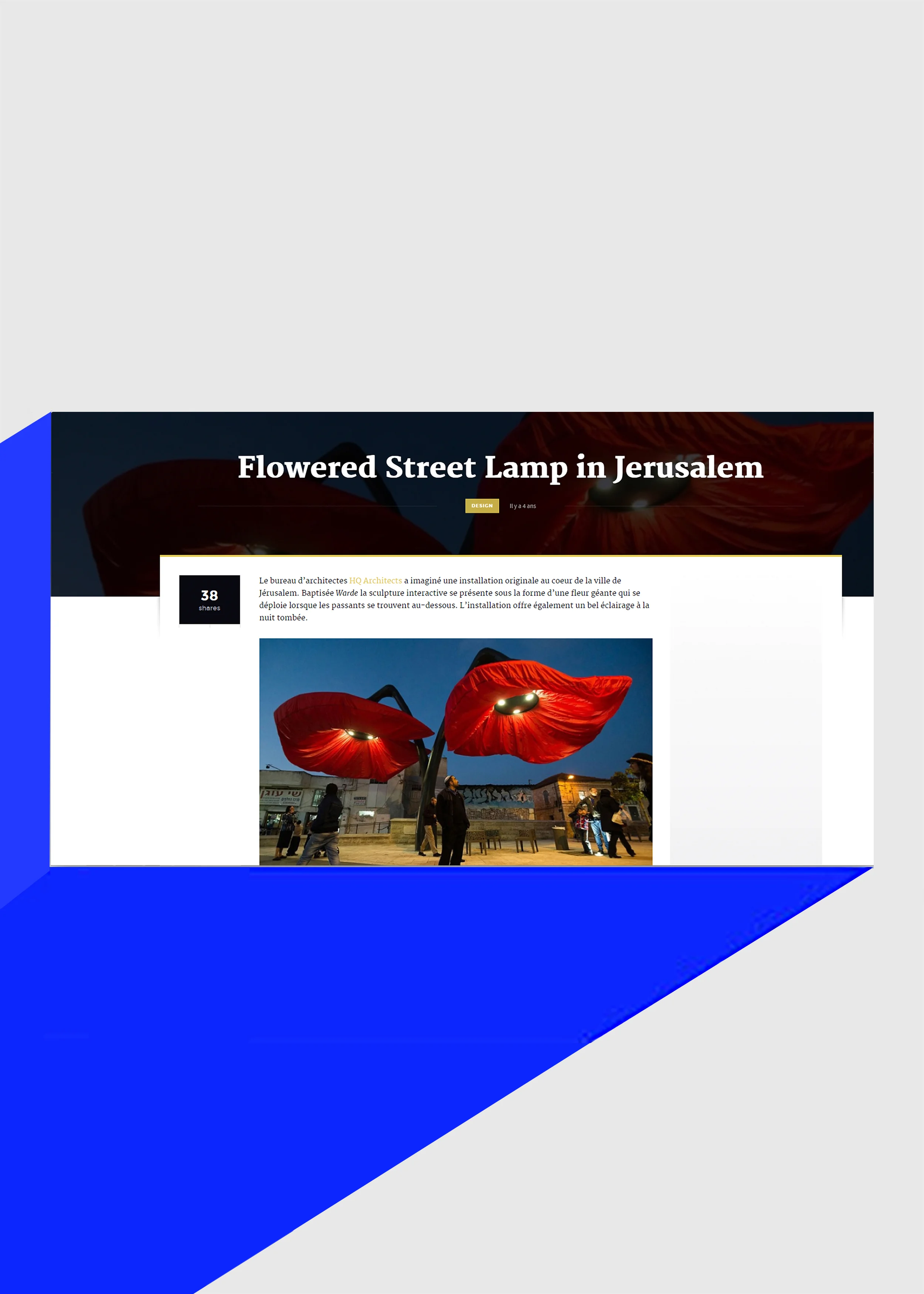 Warde featured in Fubiz (Paris)