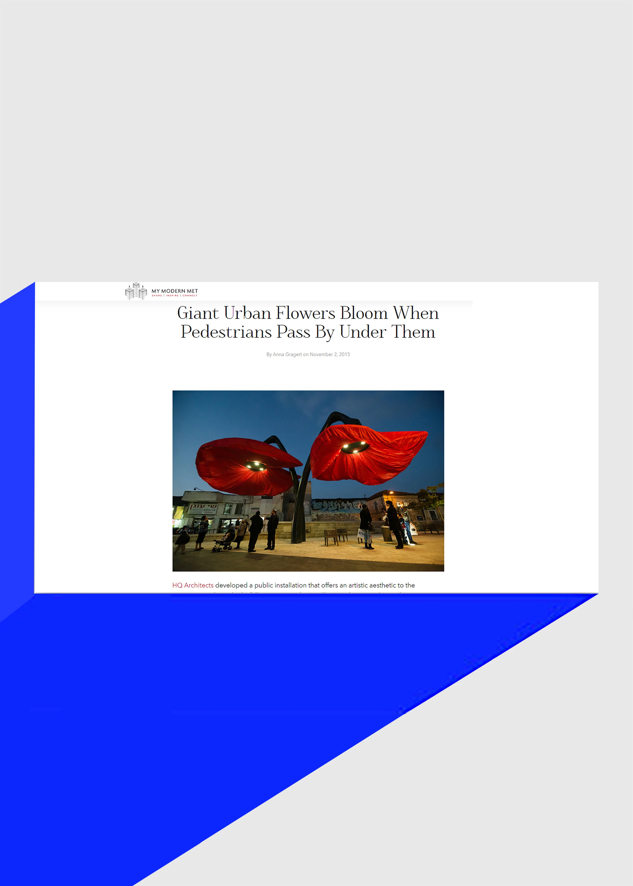 Warde featured in My Modern Met (USA)