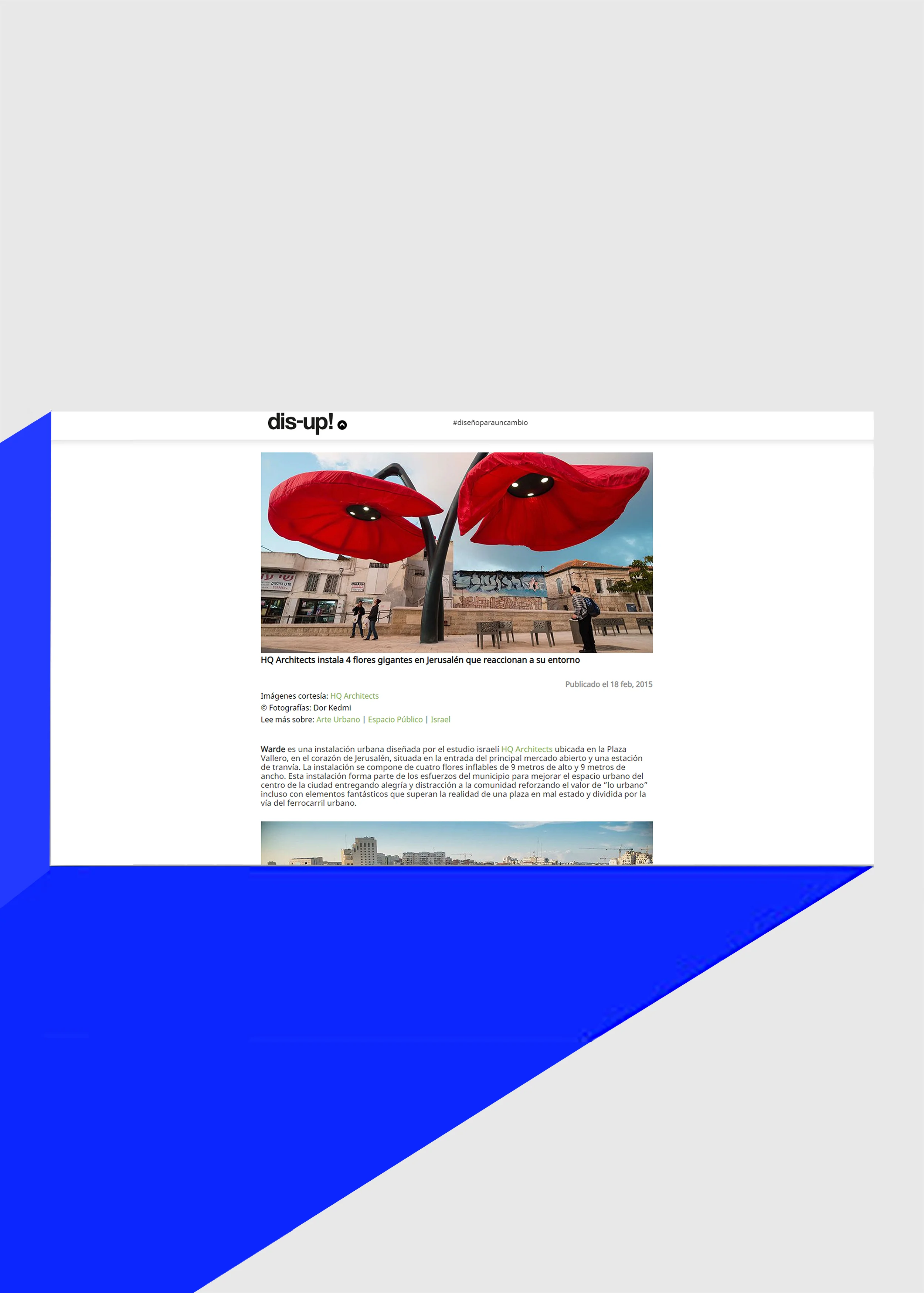 Warde featured in Digital Dis-up (Chile)