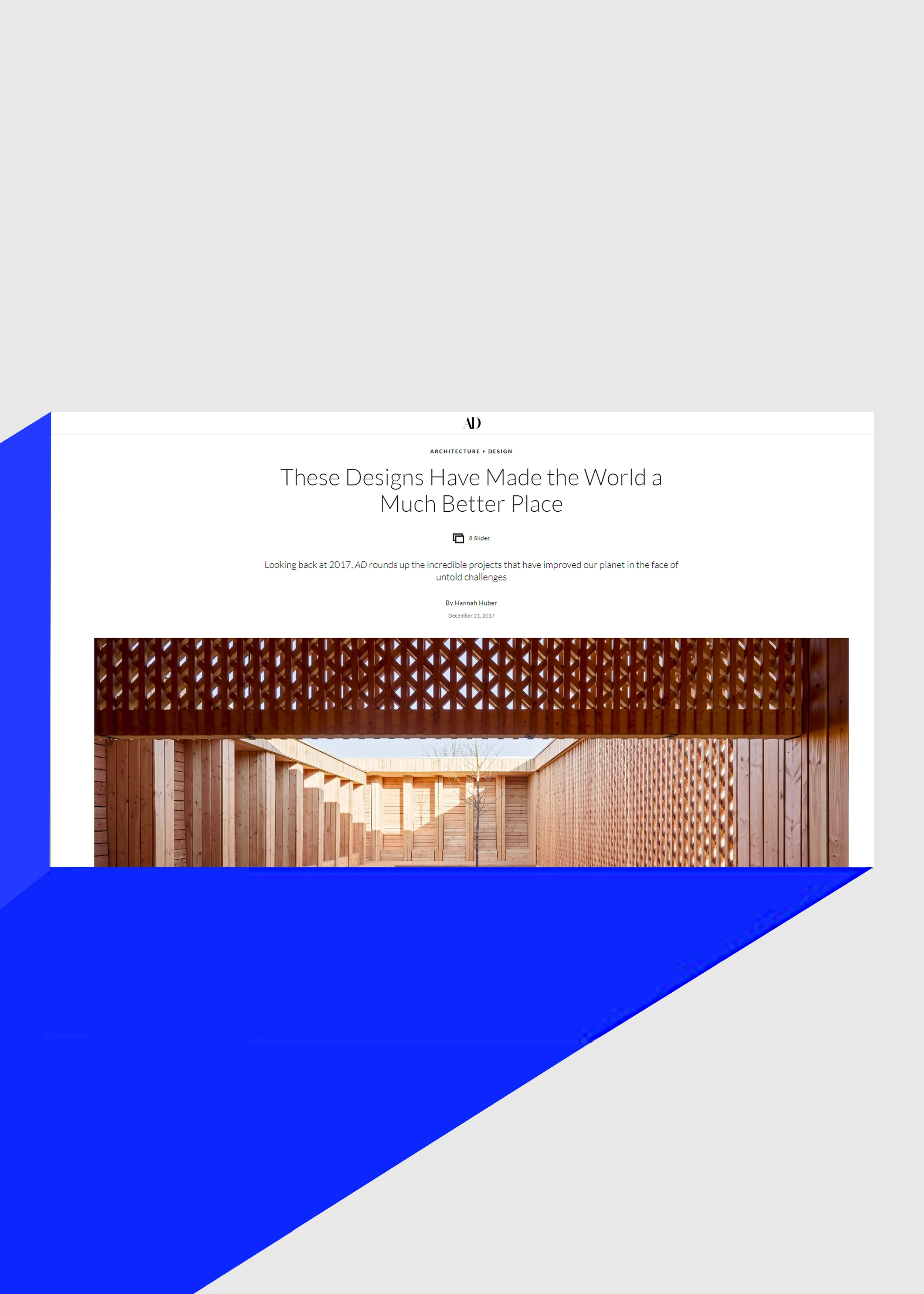 Harugei Malchut featured in Architectural Digest (USA)