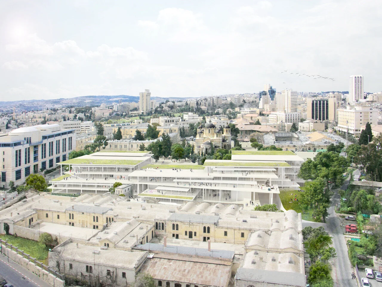 Bezalel Academy of Arts and Design – New Campus (By SANAA)