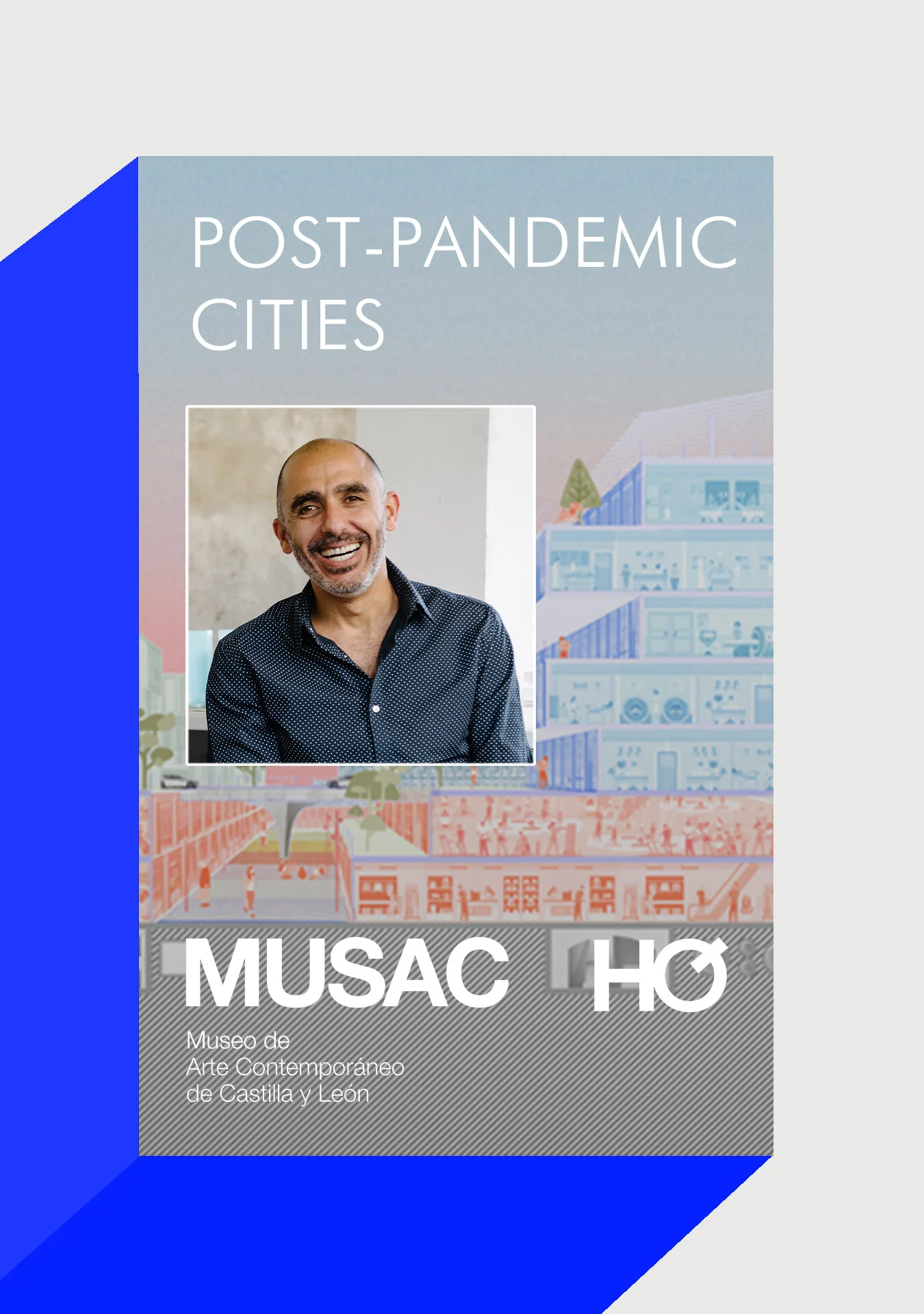 Erez Ella discusses health and the urban environment on Post-pandemic Cities podcast series for MUSAC (Museo de Arte Contemporaneo de Catilla y Leon)