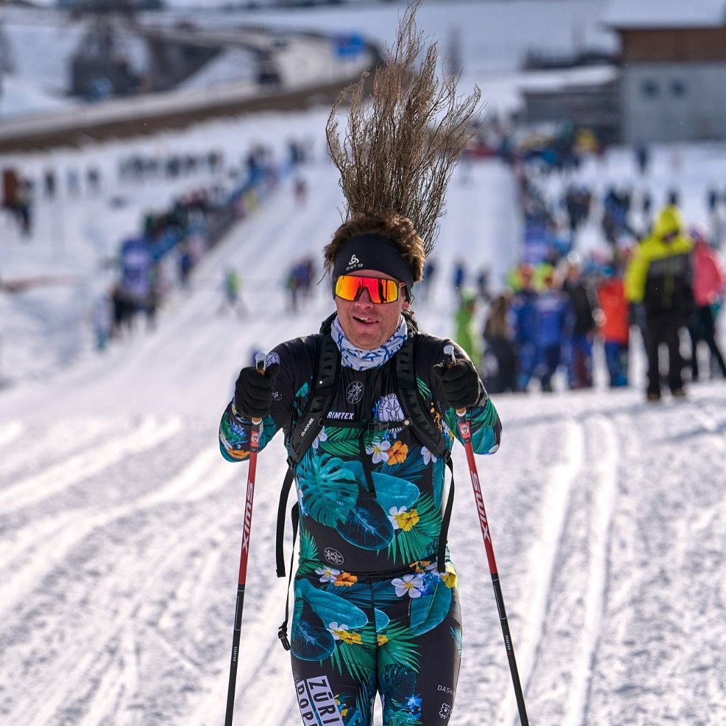 Wurde an der @ladiagonela eigentlich jemand vom Besenger&auml;t&trade;️ eingeholt? 📸 Felgenhauer / @xcskide