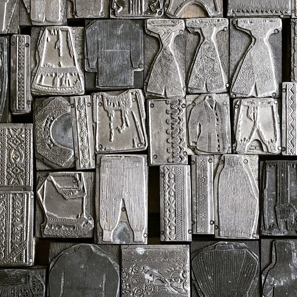 Stempel Modekatalog Anfang 19. Jhd.