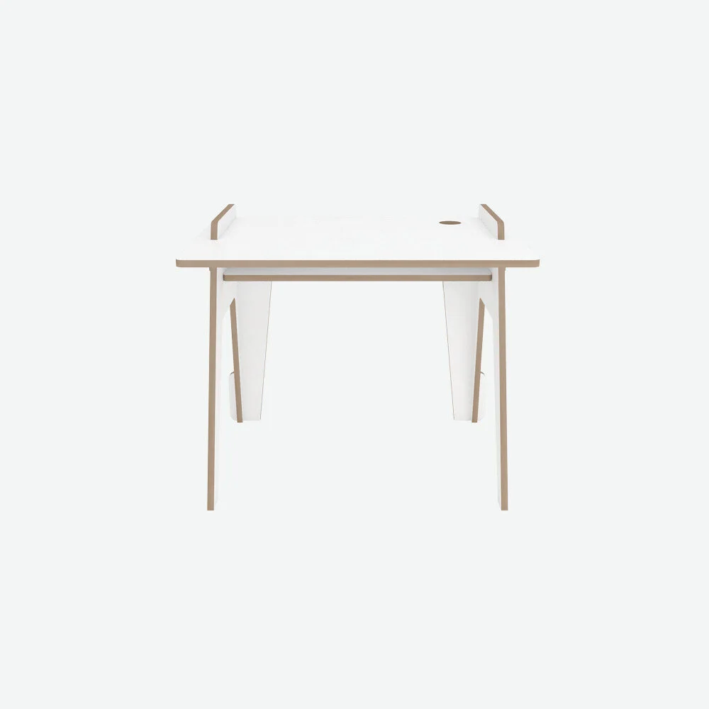 The Junior Desk Compact - White
