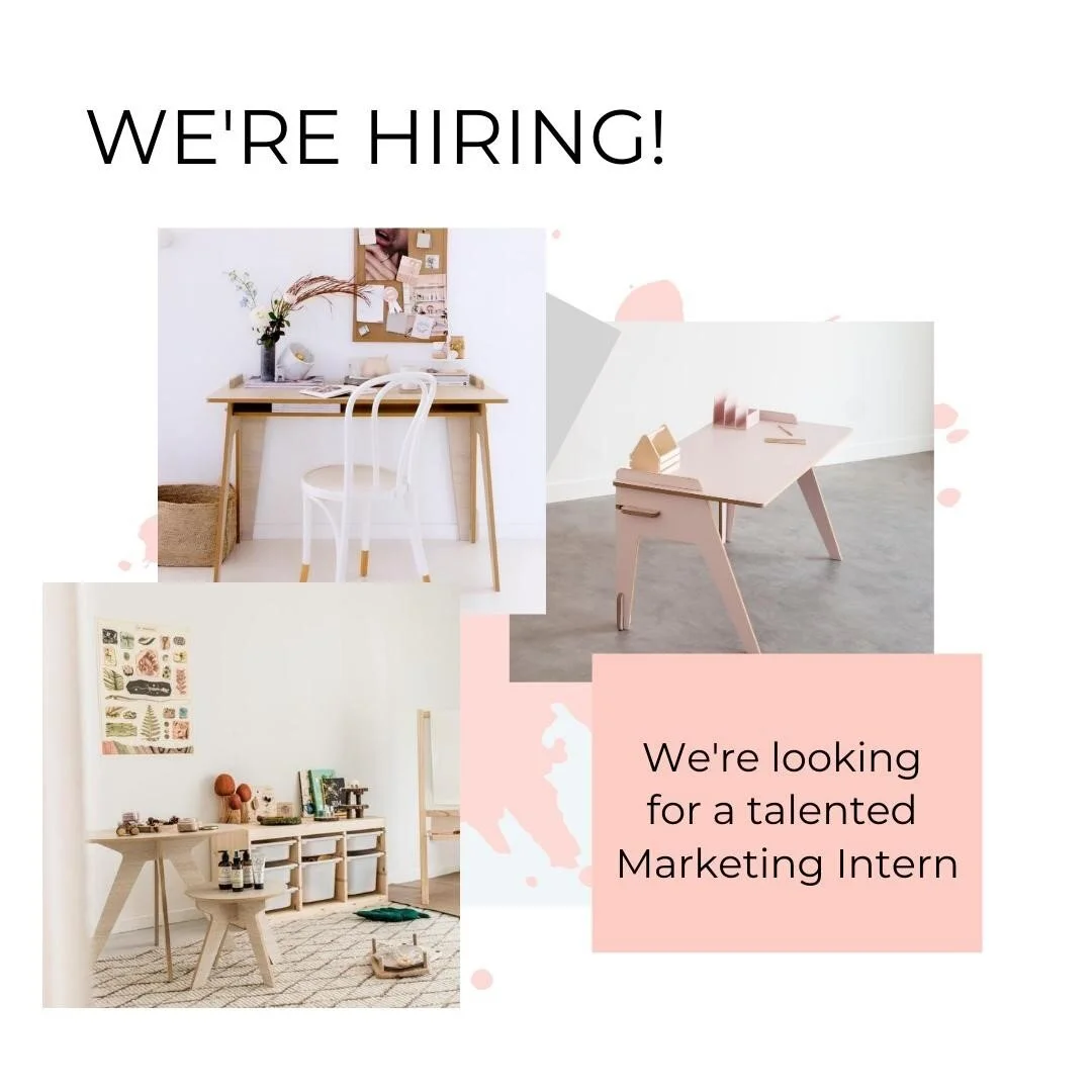 We are looking for a creative and digitally savvy Marketing Intern to join our Pop Up Desks team. This is a hands-on brand and PR focussed role which would see you assist with social scheduling, content creation, product development, promotions, styling and influencer management. The role would ideally suit a final year university student, ideally available 2-3 days per week (note this role is based in Miranda, Sydney). ⠀
To apply please email your CV to hello@popupdesks.com.au