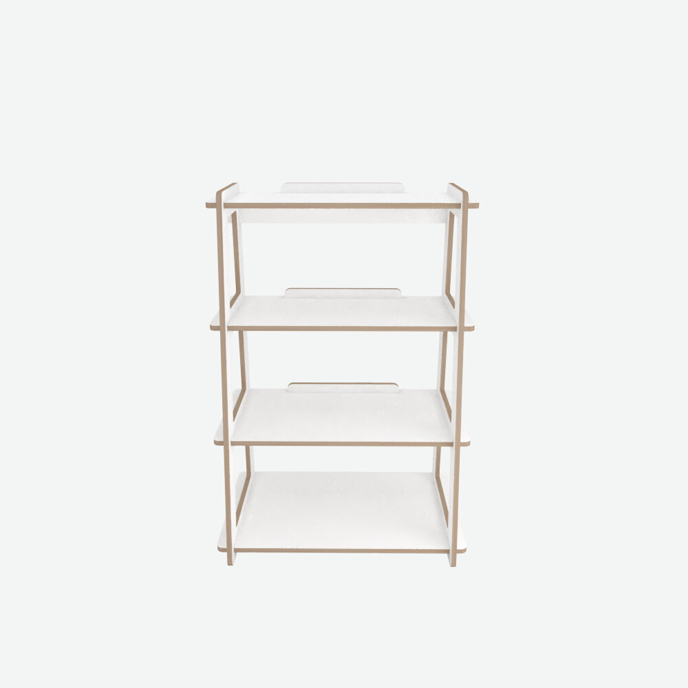 The Midi Shelf - White