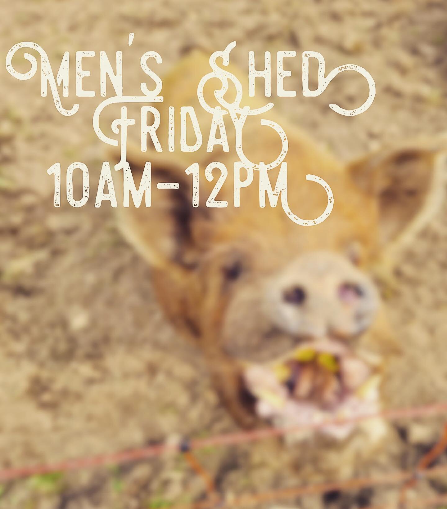***NEW MENS SHED HOURS***
.
.
Men&rsquo;s Shed will be running slightly reduced hours over the next few weeks as we look to reduce any potential risks and continue to make it an accessible space for local guys! We&rsquo;ll just be running a morning s