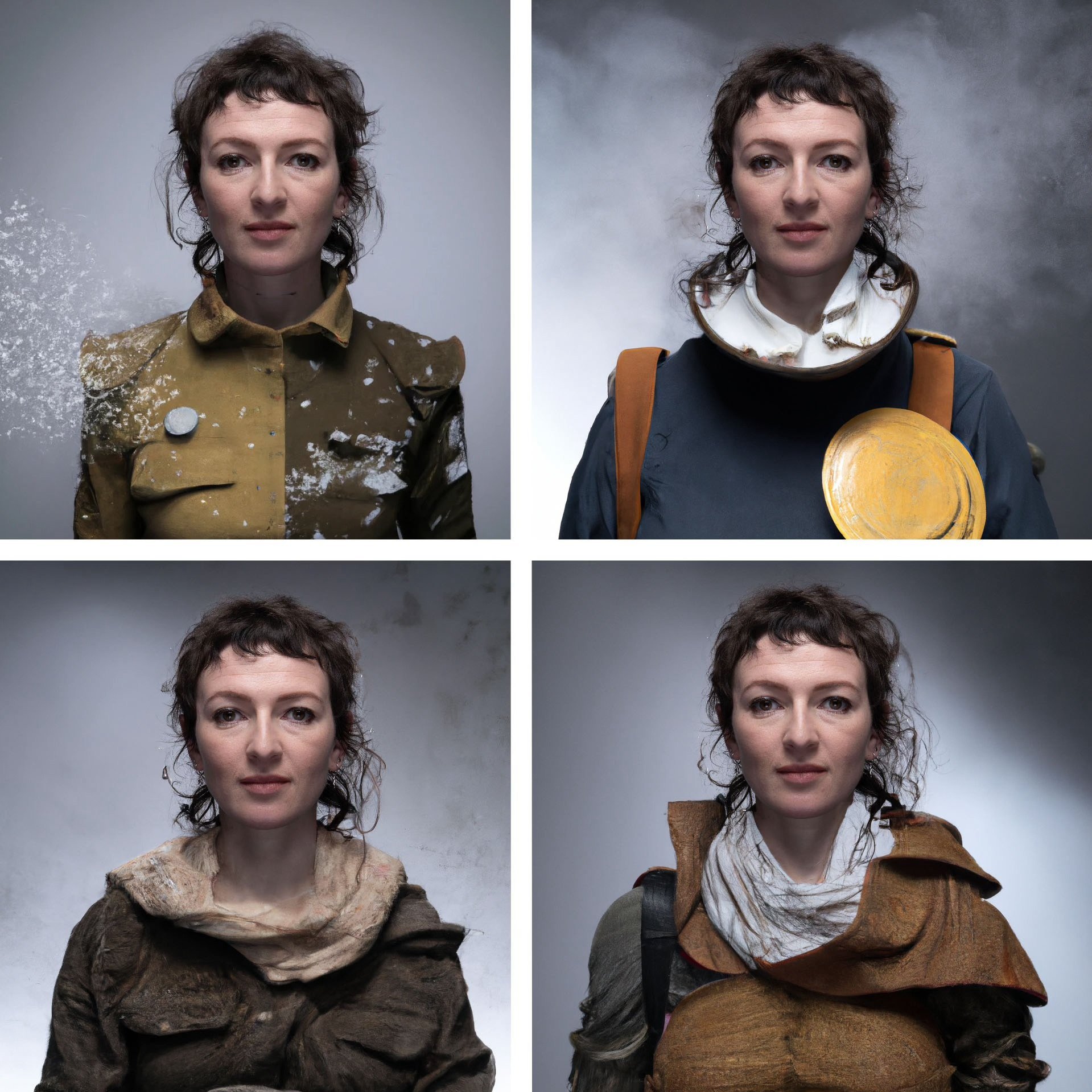  Hester Ullyart costume designs for Woyzeck, Free Theatre 2023, photographer/creator Stuart Lloyd Haris. 