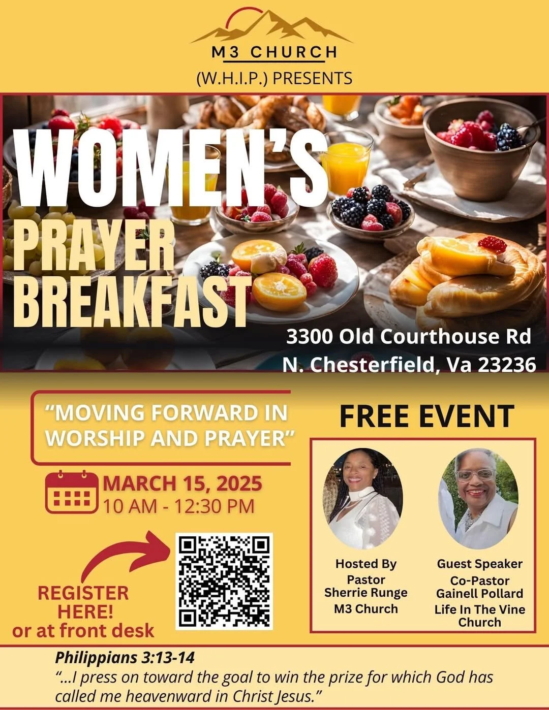 W.H.I.P- Prayer Breakfast