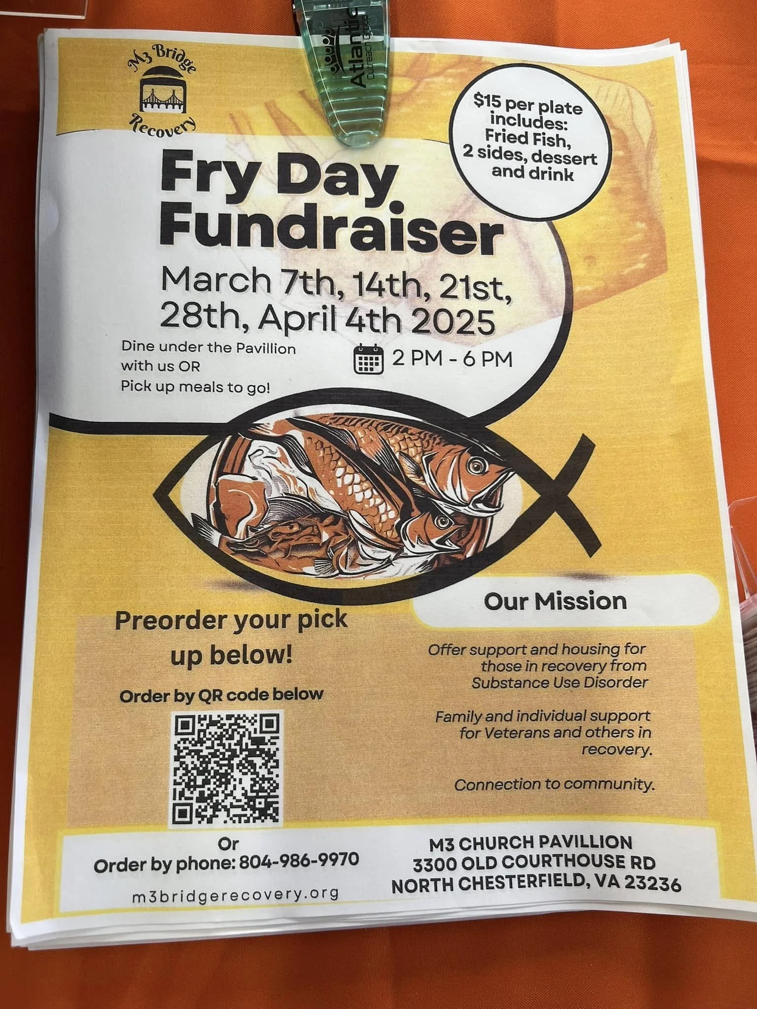 Fry Day Fundraiser