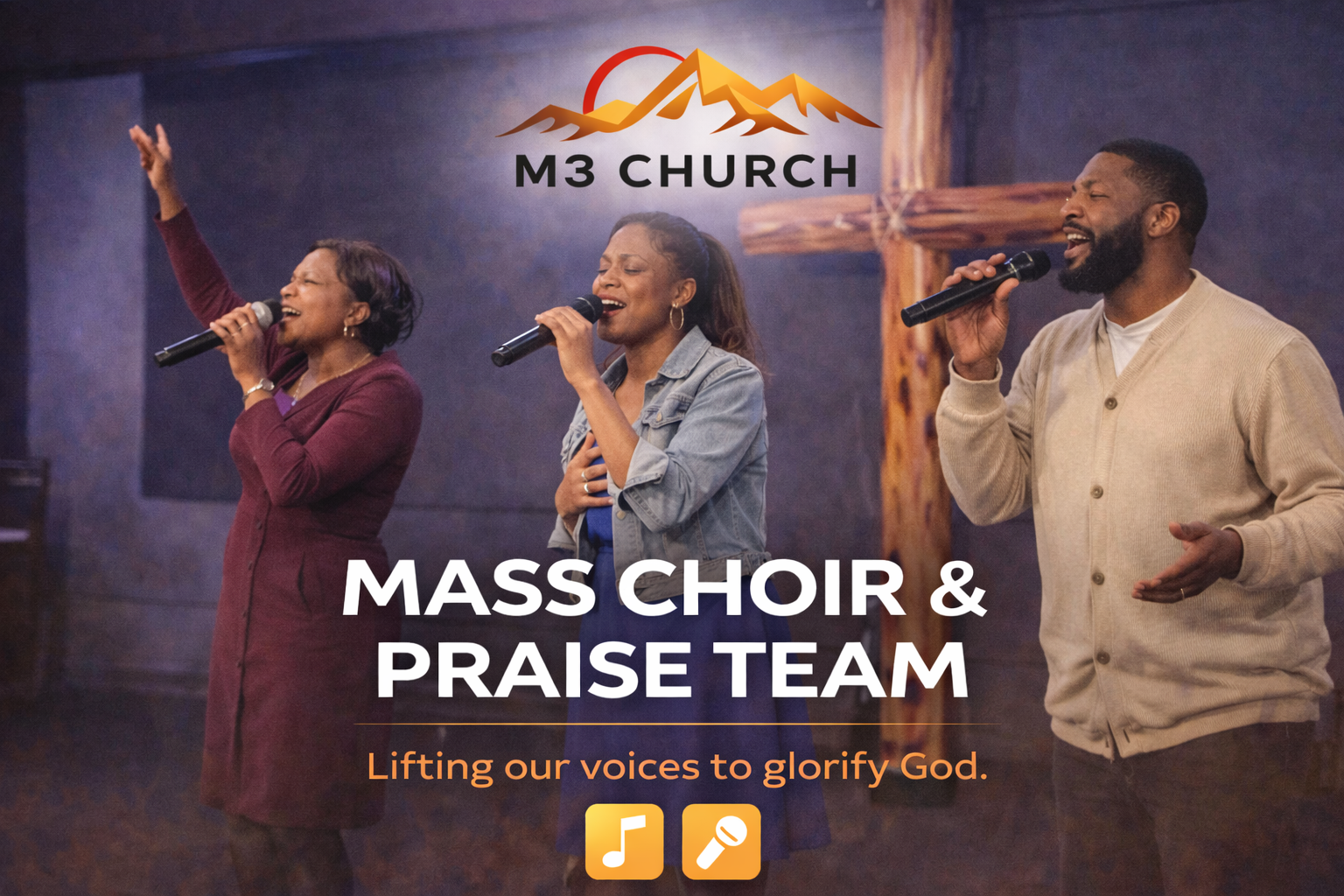 Cancelled: Mass Choir &amp; Praise Team Rehearsal