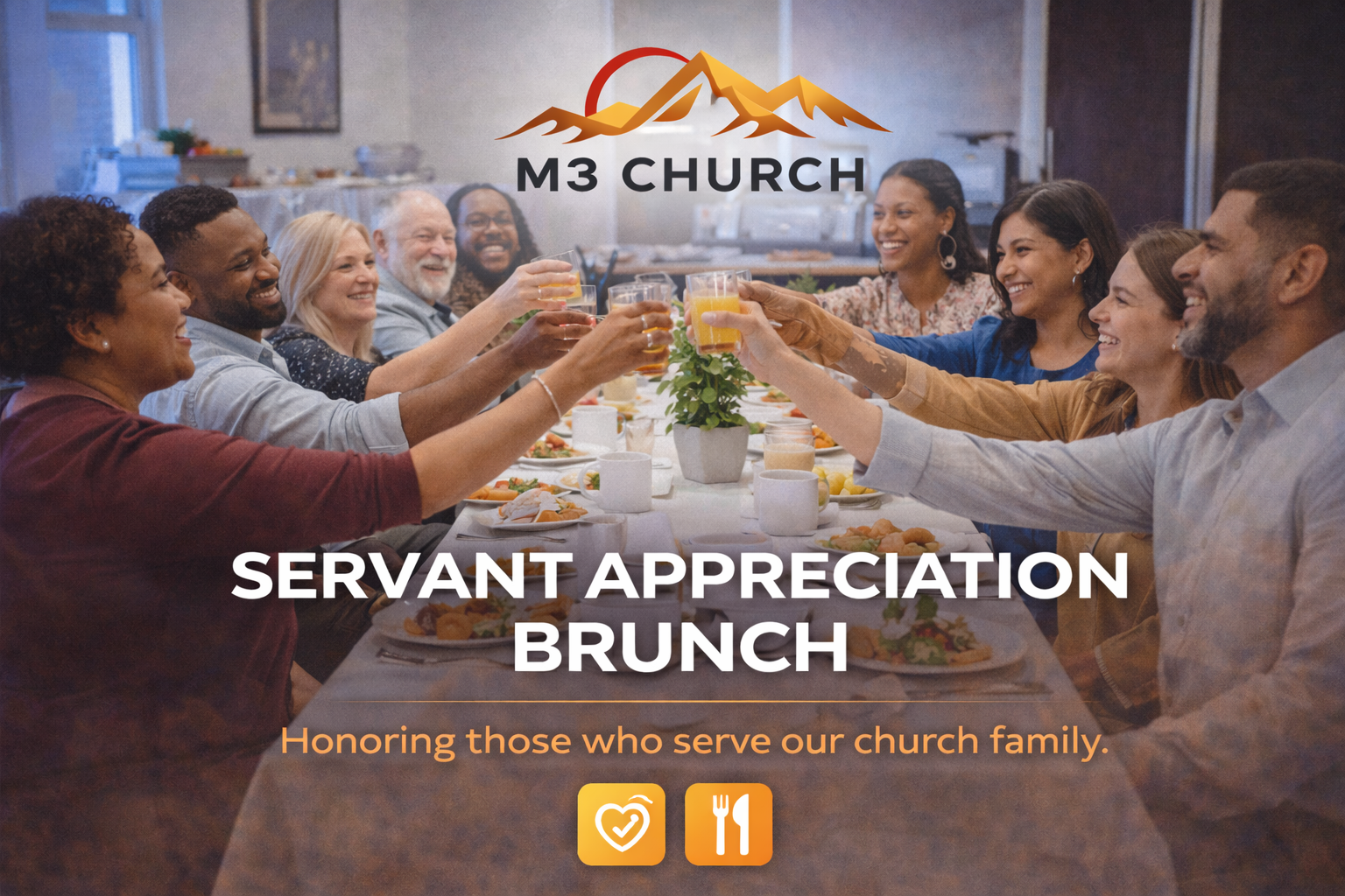 Rescheduled: Servant Appreciation Brunch